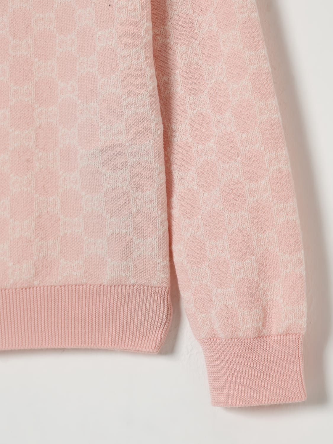 GUCCI SWEATER: Sweater kids Gucci, Pink - Img 3