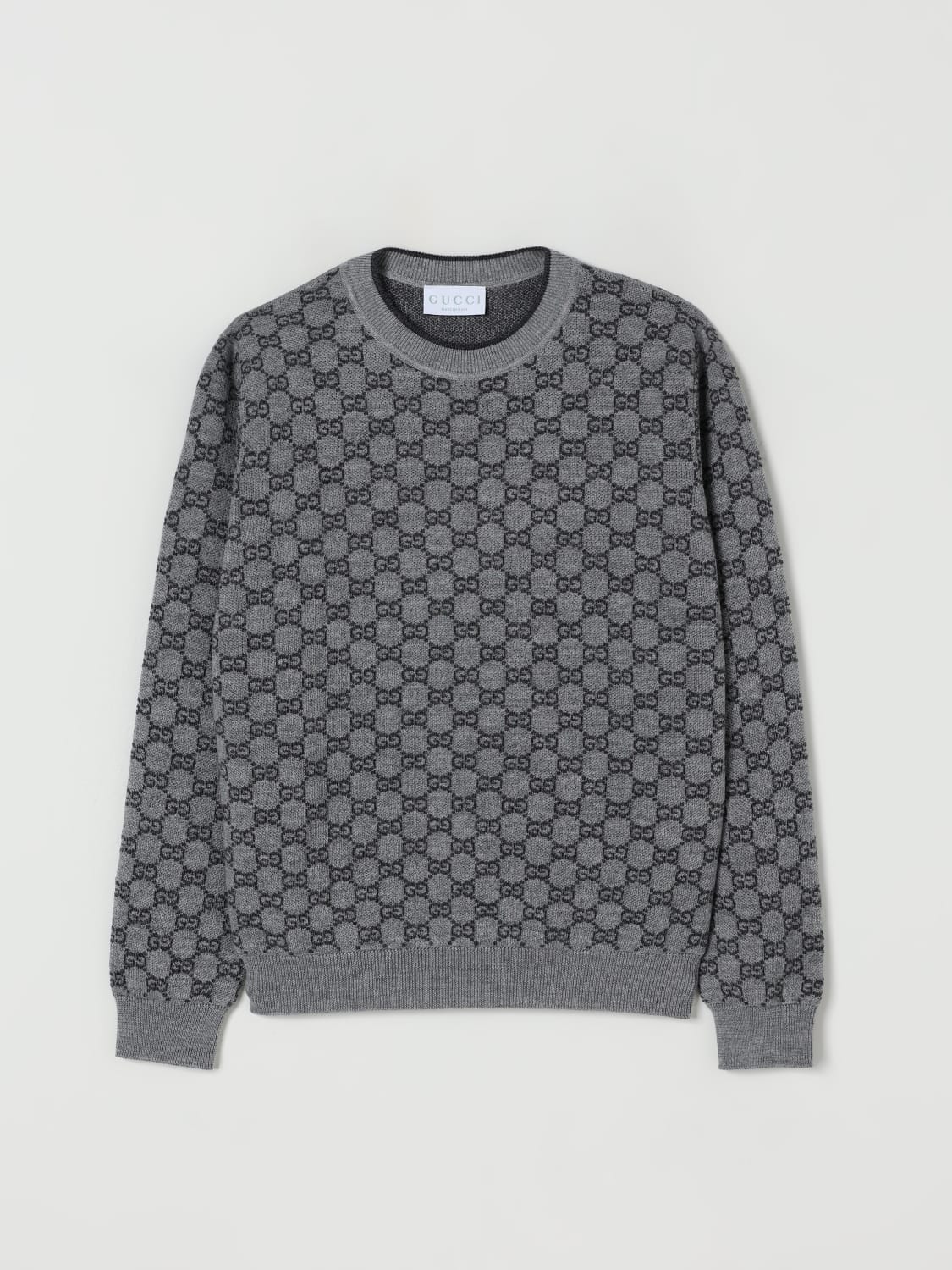 GUCCI PULLOVER: Pullover kinder Gucci, Grau - Img 1