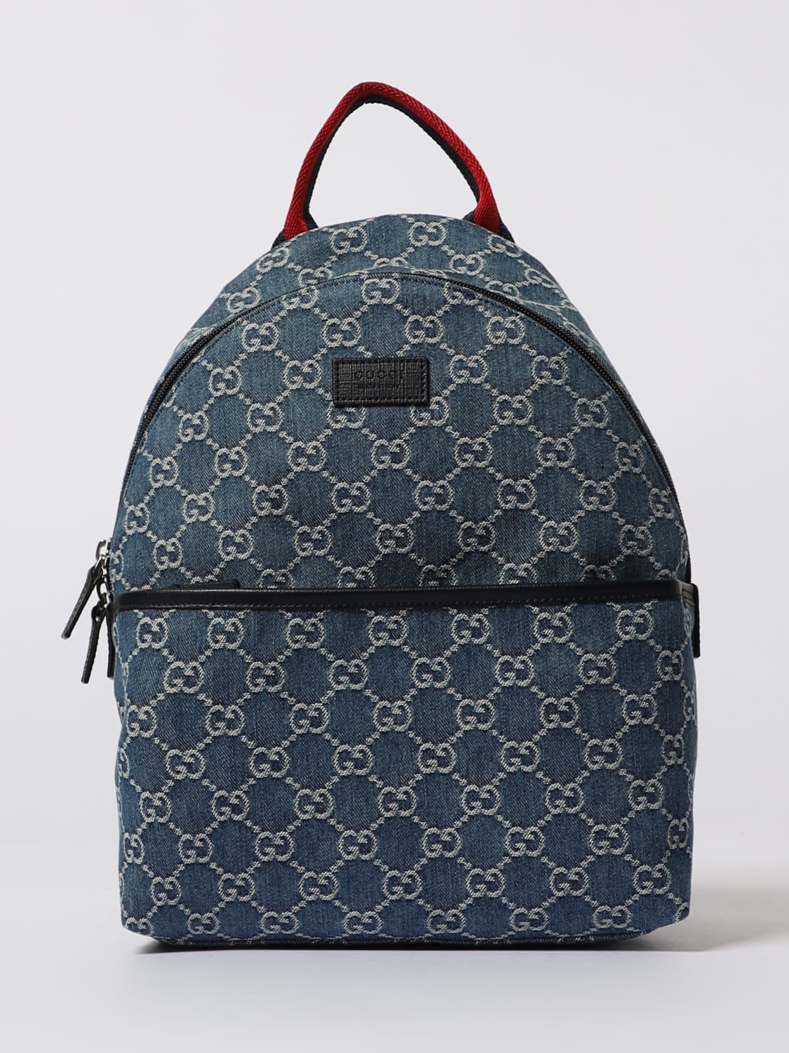 GUCCI DUFFEL BAG: Bag kids Gucci, Gnawed Blue - Img 1