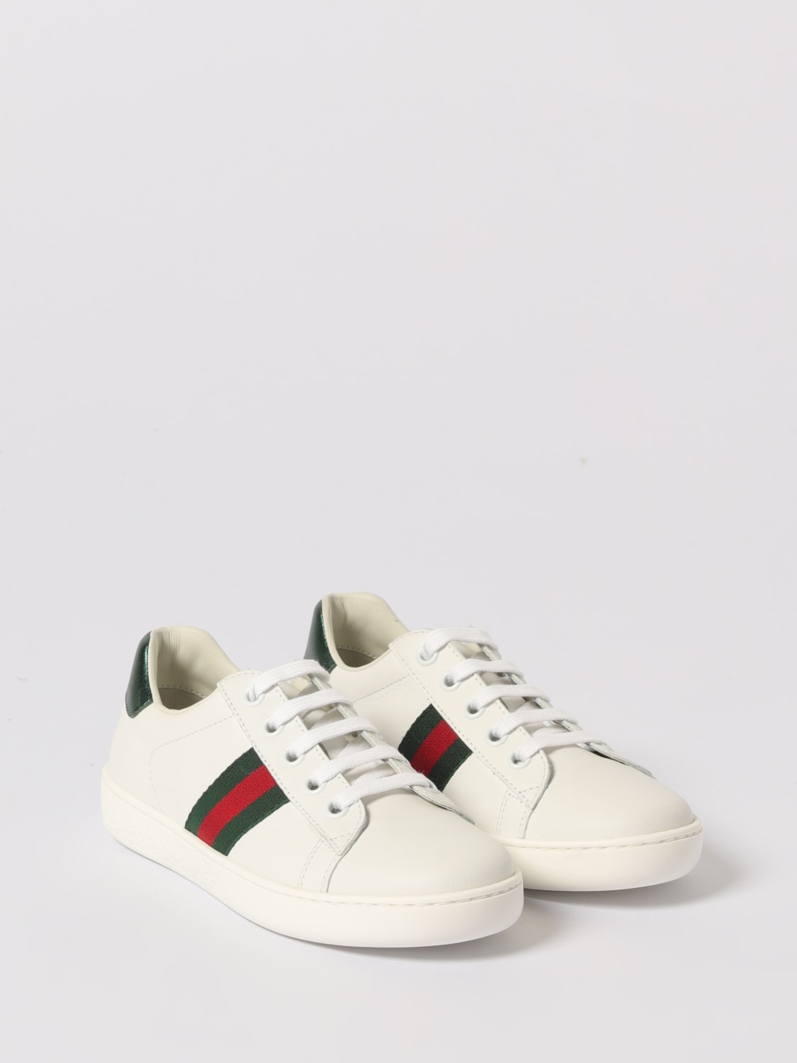 GUCCI SNEAKERS: Sneakers kids Gucci, White - Img 2