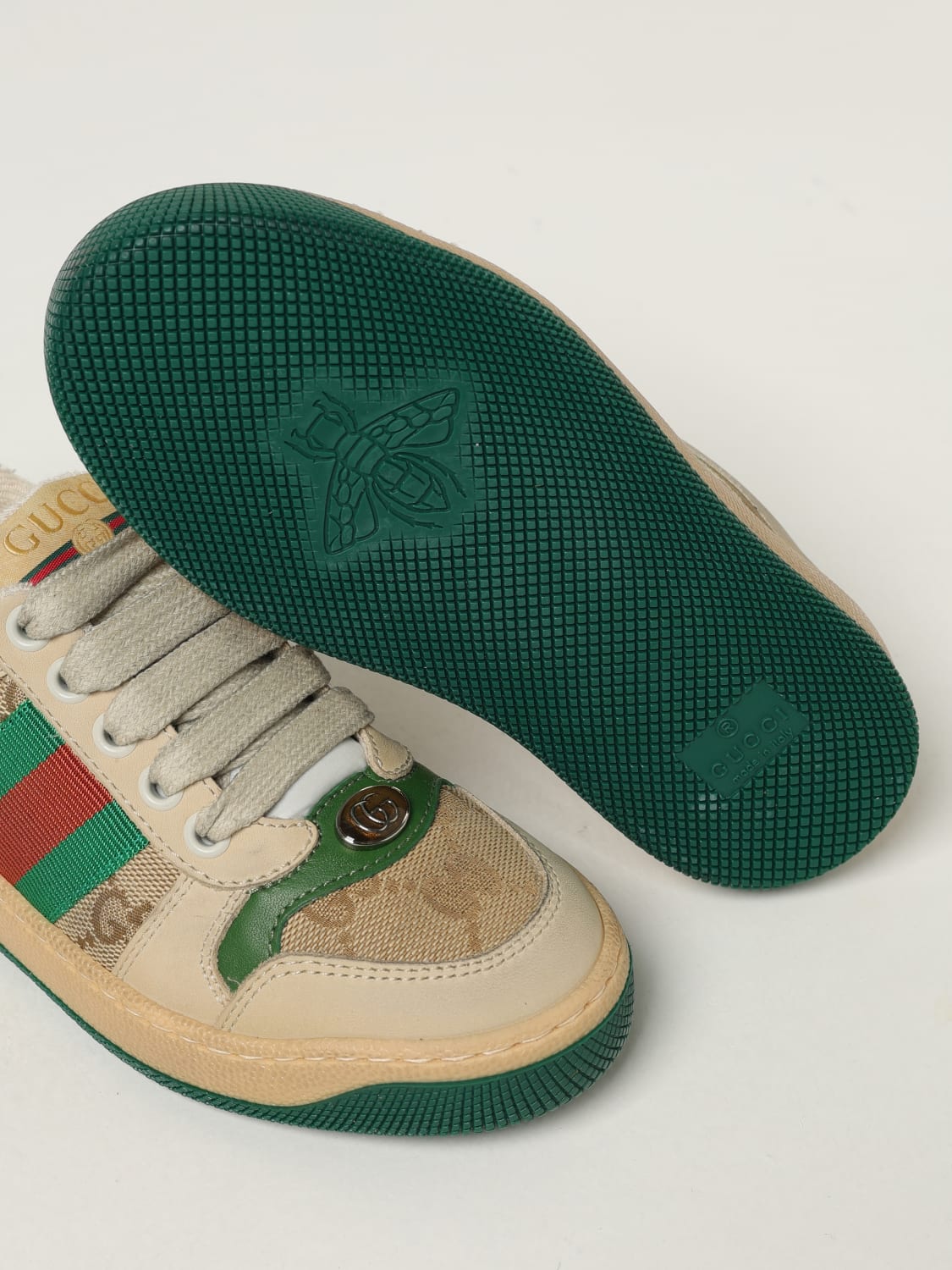 GUCCI SNEAKERS: Sneakers kids Gucci, Sand - Img 4