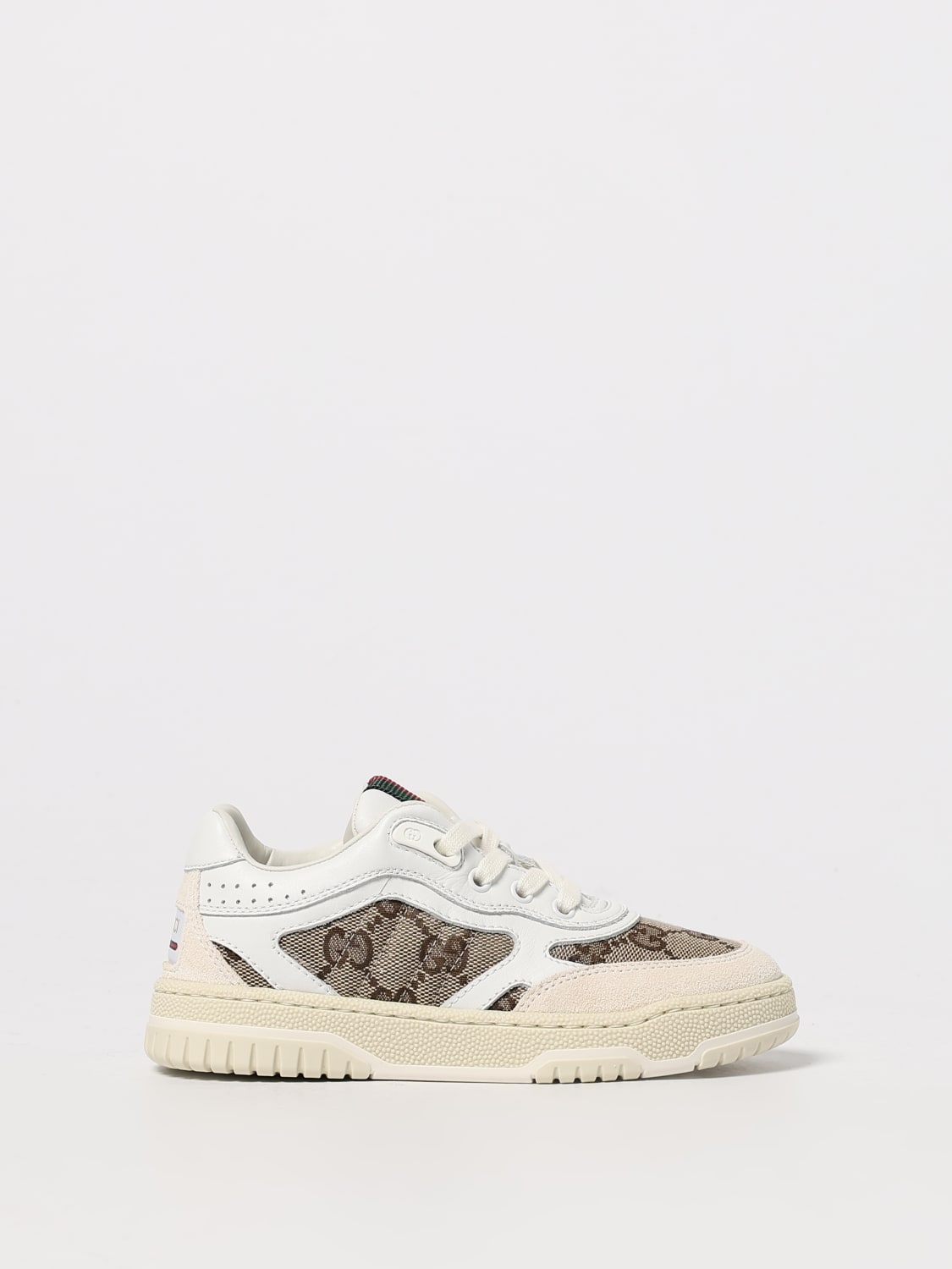 GUCCI SNEAKERS: Sneakers kids Gucci, Ivory - Img 1