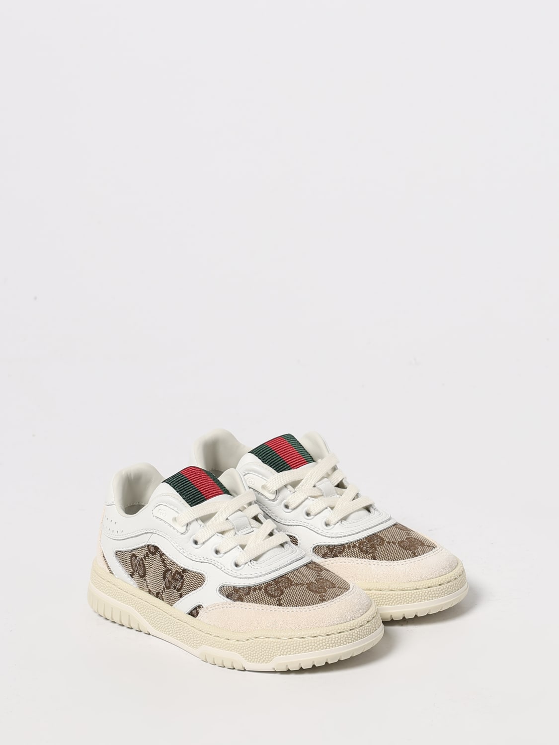 GUCCI SNEAKERS: Sneakers kids Gucci, Ivory - Img 2