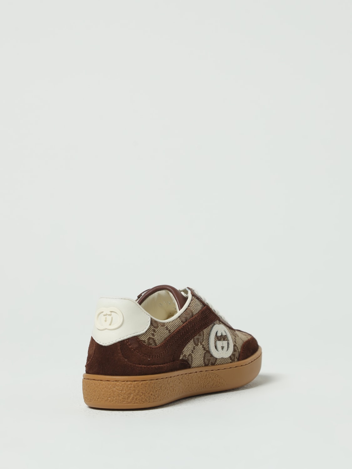 GUCCI SNEAKERS: Sneakers kids Gucci, Brown - Img 3