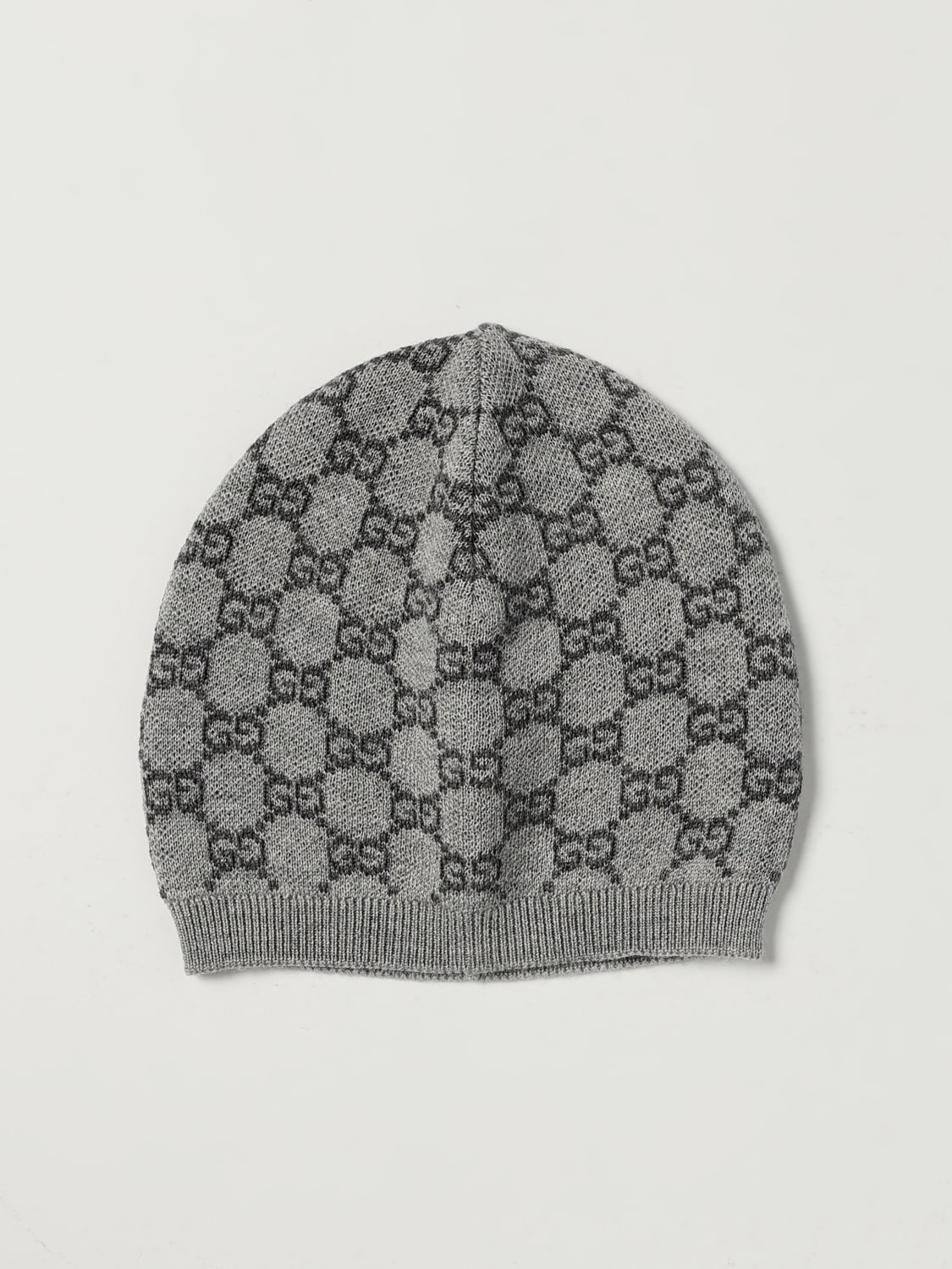 GUCCI GORRO: Gorro niños Gucci, Carbón - Img 1