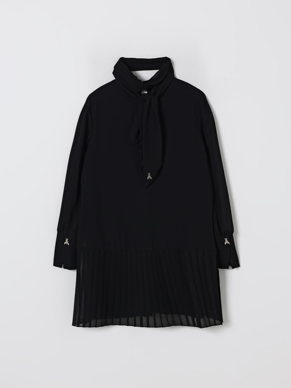 PATRIZIA PEPE KLEID: Kleid kinder Patrizia Pepe, Schwarz - Img 1