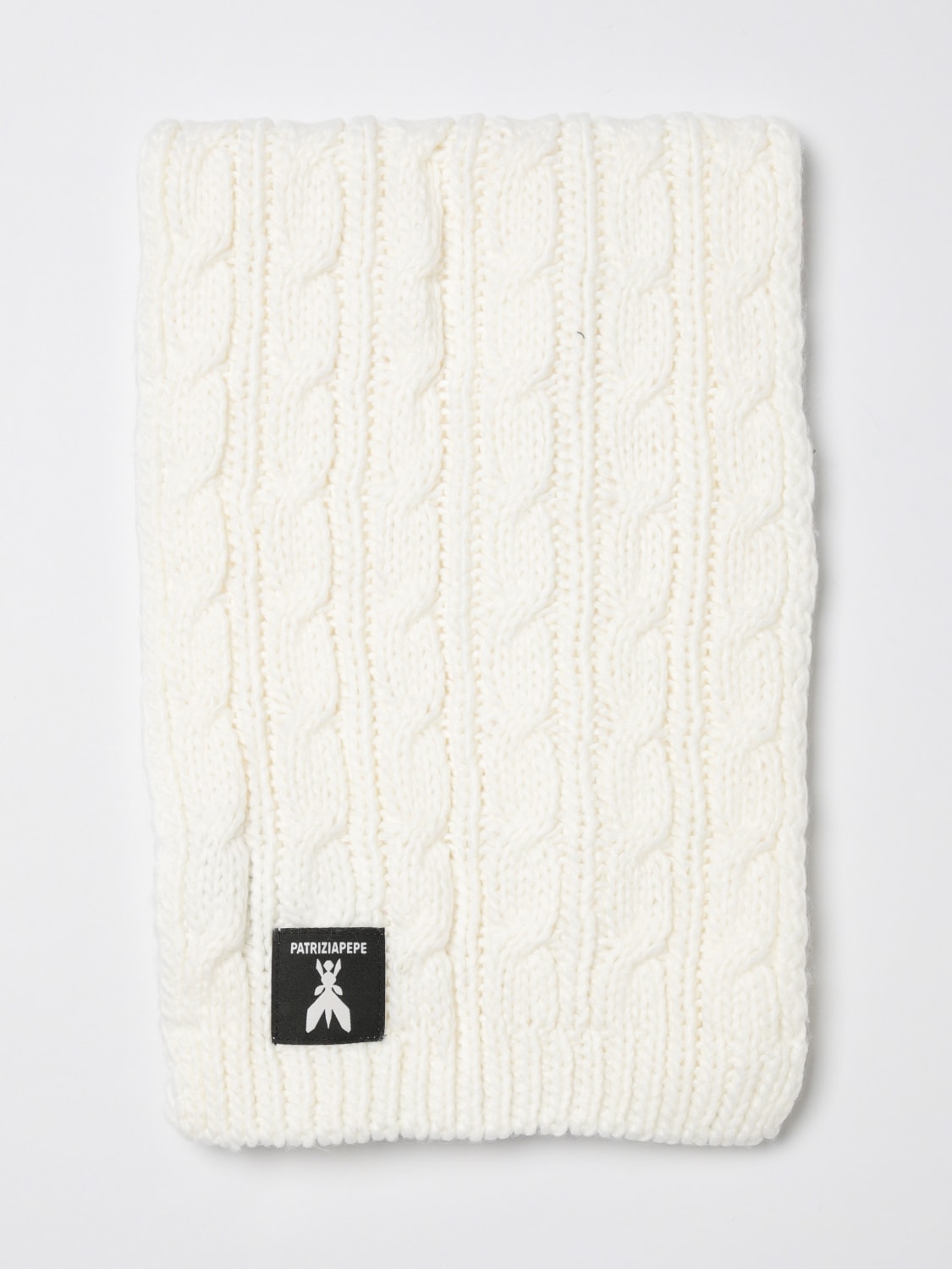 PATRIZIA PEPE SCARF: Scarf kids Patrizia Pepe, White - Img 1