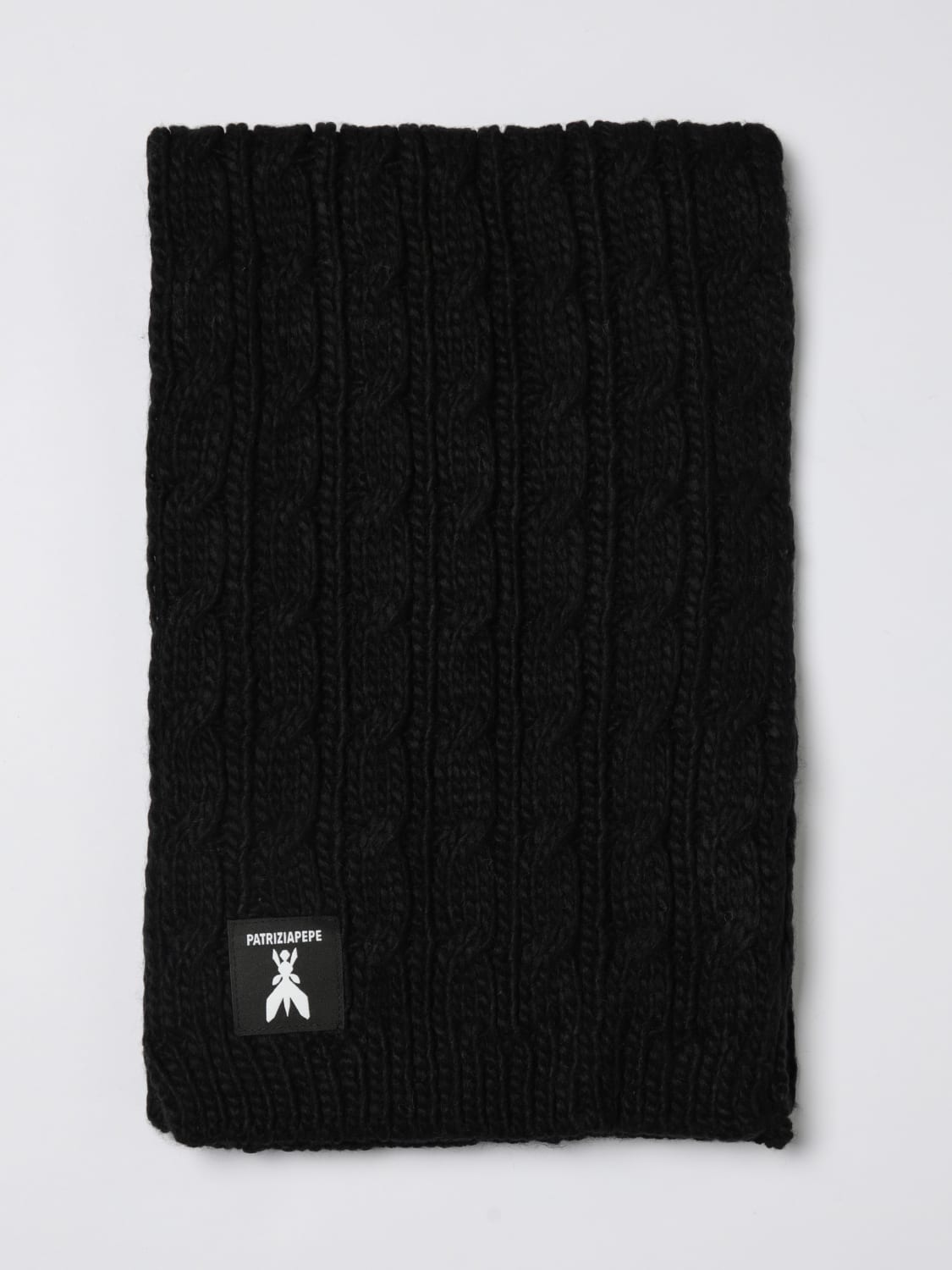 PATRIZIA PEPE SCARF: Scarf kids Patrizia Pepe, Black - Img 1