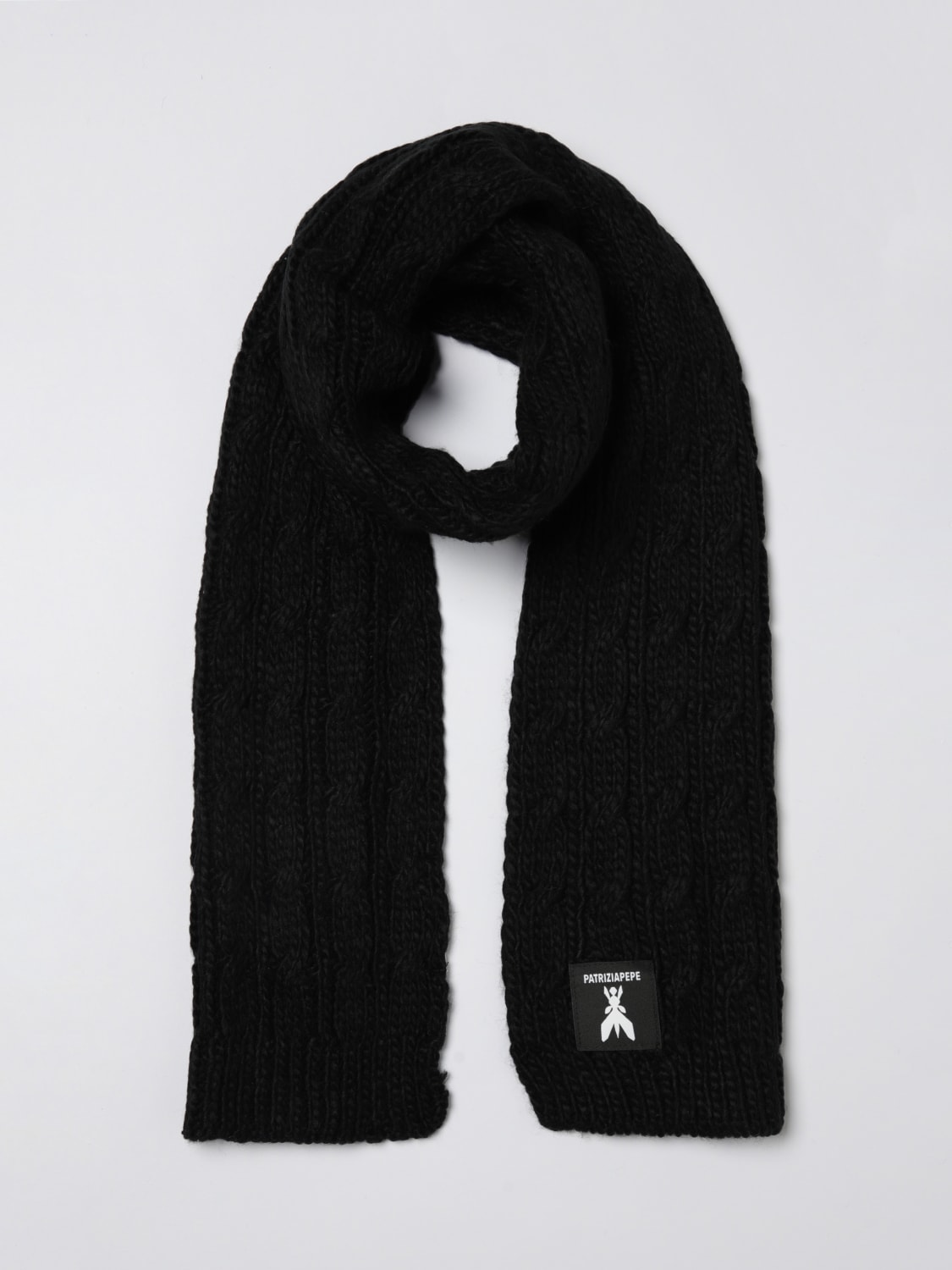 PATRIZIA PEPE SCARF: Scarf kids Patrizia Pepe, Black - Img 2