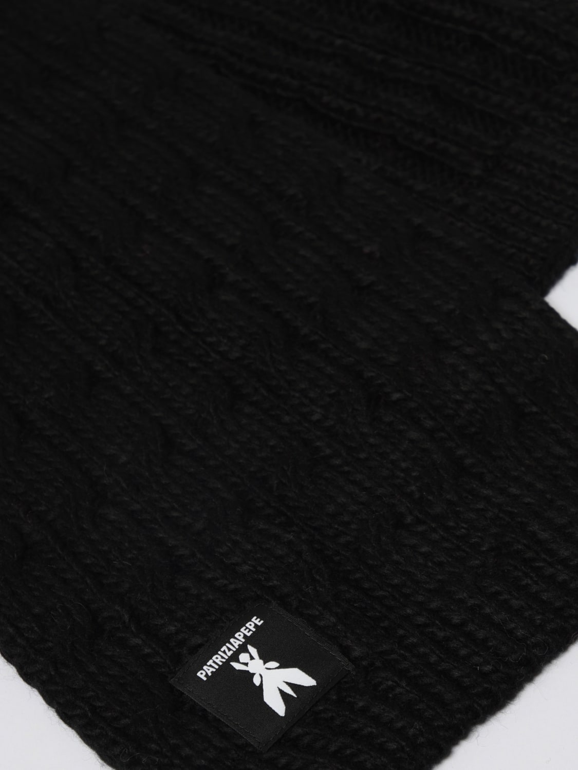 PATRIZIA PEPE SCARF: Scarf kids Patrizia Pepe, Black - Img 3