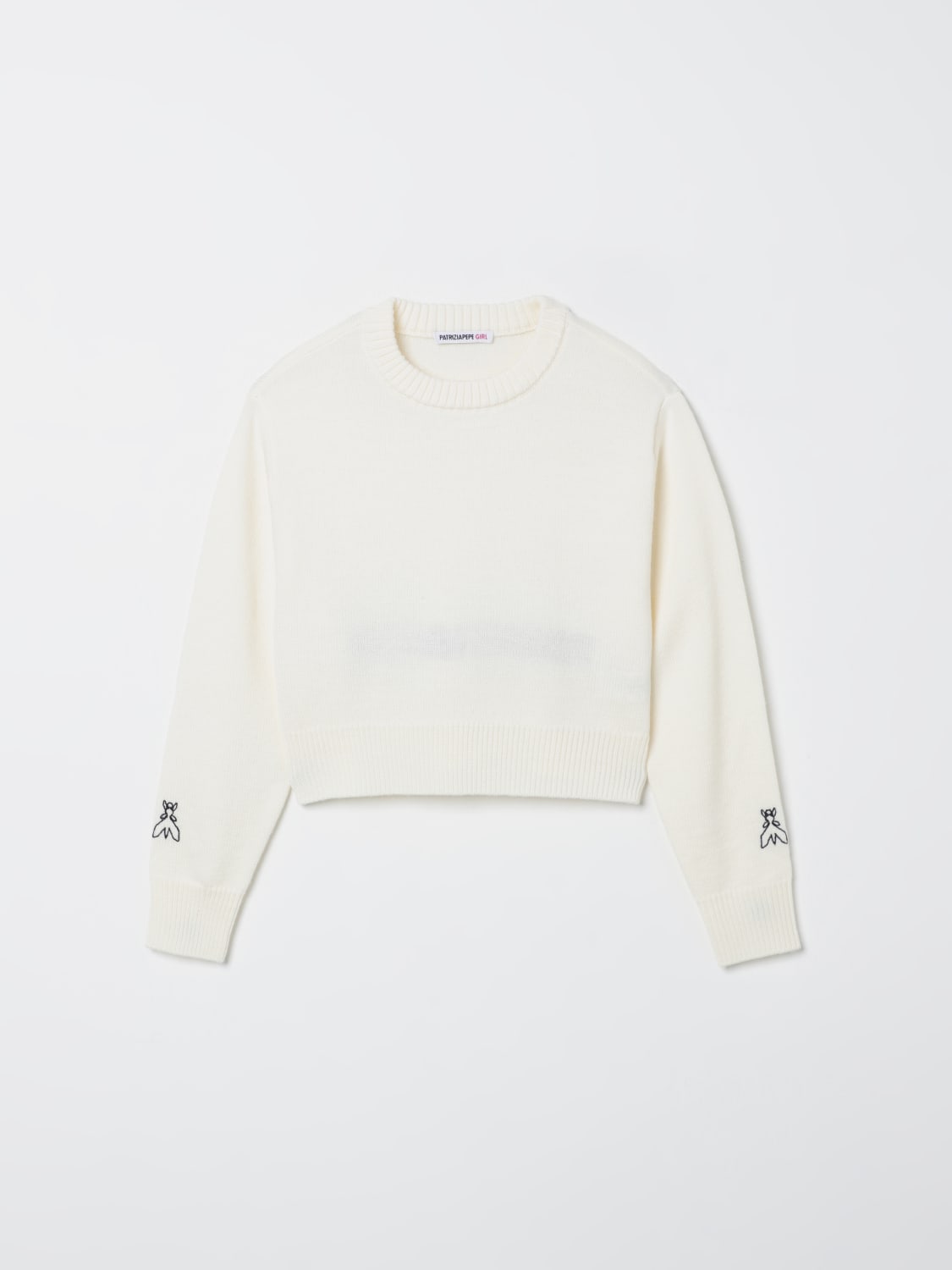 PATRIZIA PEPE PULL: Pull enfant Patrizia Pepe, Blanc - Img 1