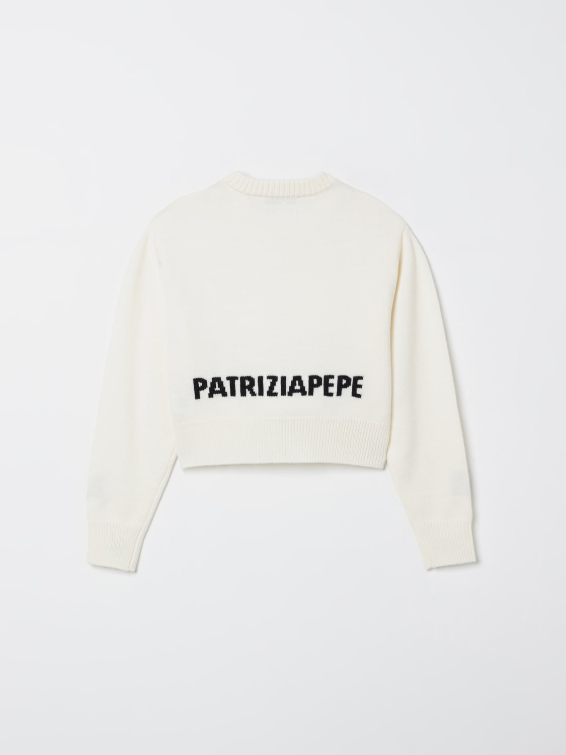 PATRIZIA PEPE PULL: Pull enfant Patrizia Pepe, Blanc - Img 2