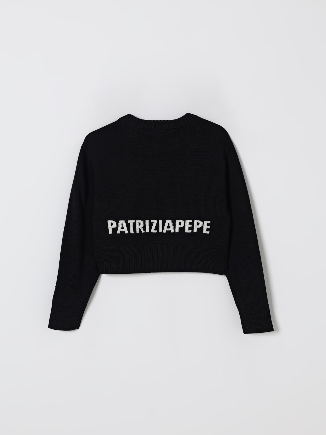PATRIZIA PEPE SWEATER: Sweater kids Patrizia Pepe, Black - Img 2