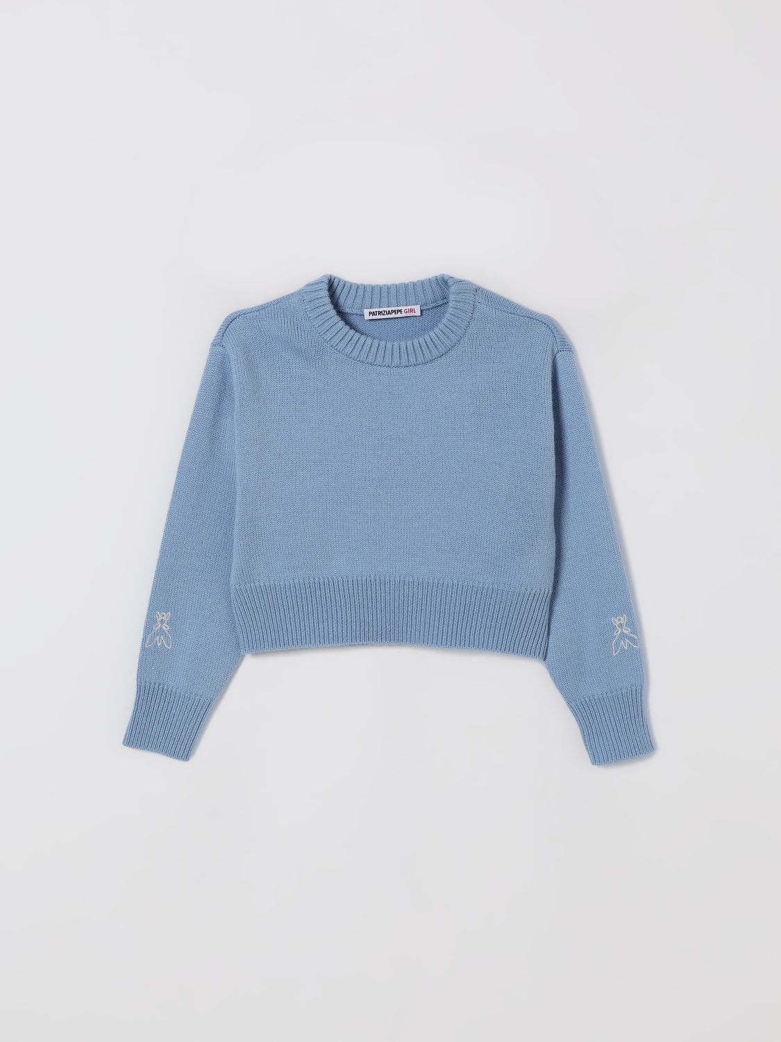 PATRIZIA PEPE 毛衣: 毛衣 儿童 Patrizia Pepe, 蓝色 - Img 1