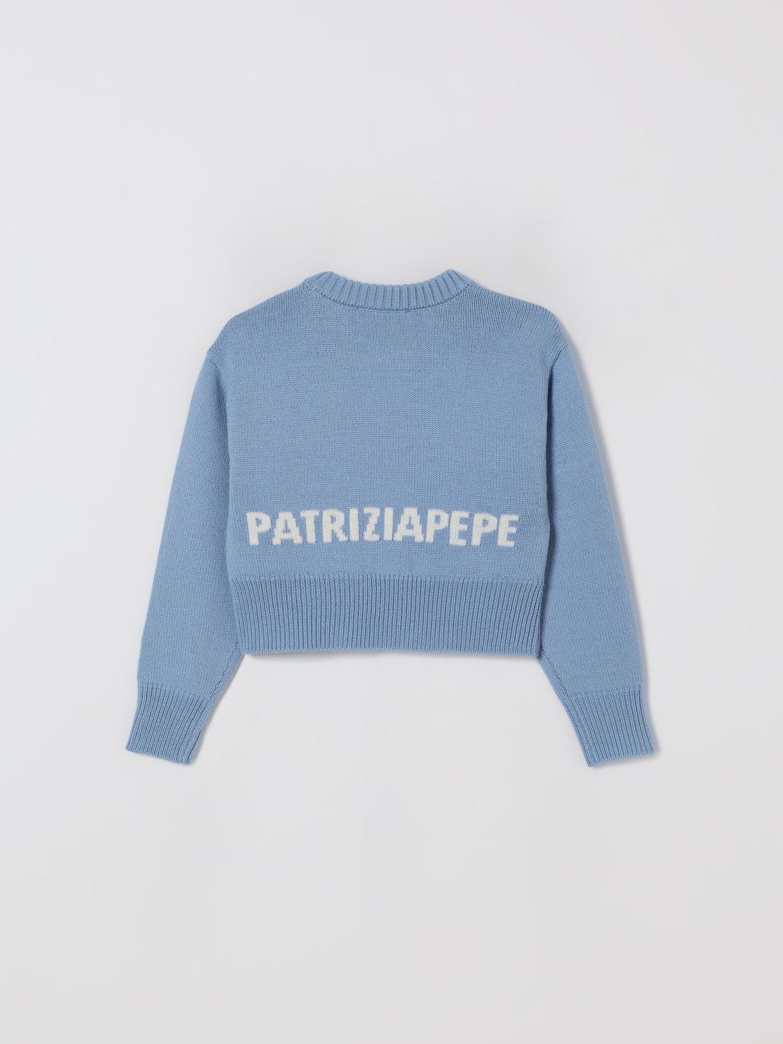 PATRIZIA PEPE 毛衣: 毛衣 儿童 Patrizia Pepe, 蓝色 - Img 2