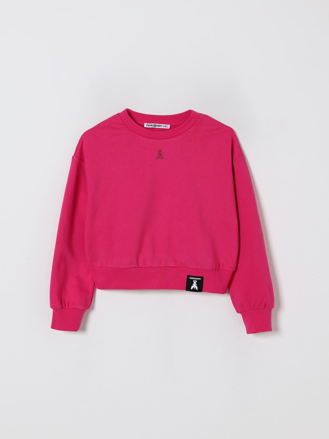 PATRIZIA PEPE SWEATER: Sweater kids Patrizia Pepe, Pink - Img 1