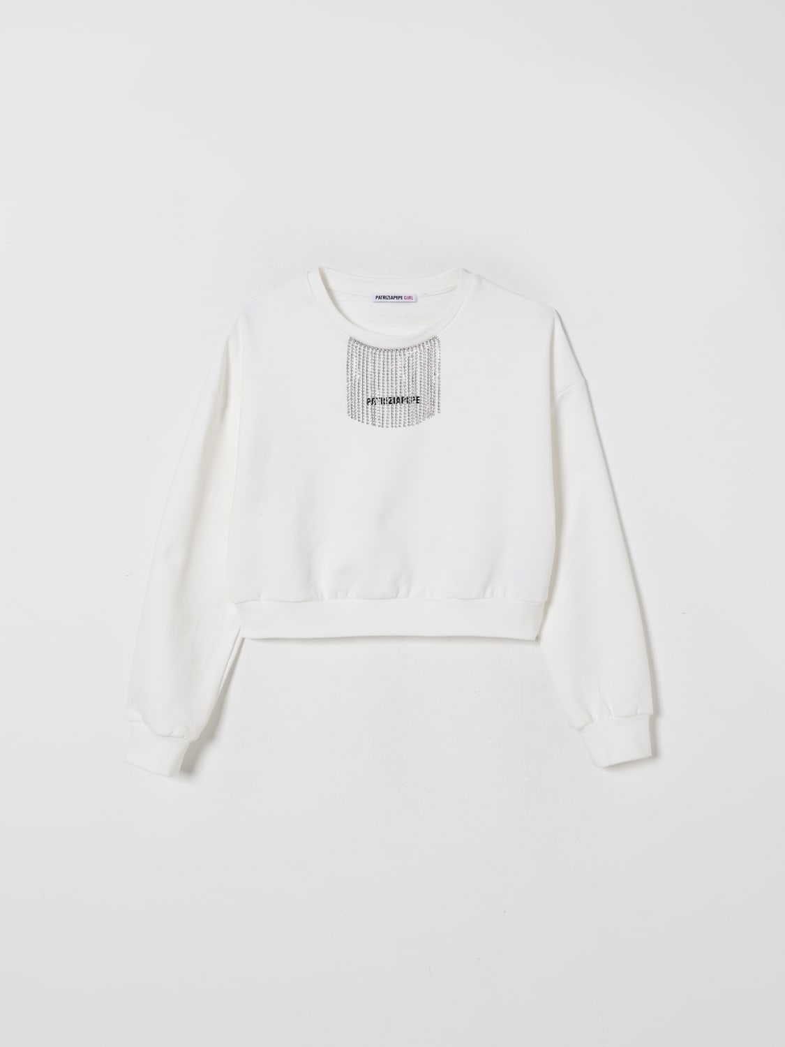 PATRIZIA PEPE PULLOVER: Pullover kinder Patrizia Pepe, Weiß - Img 1