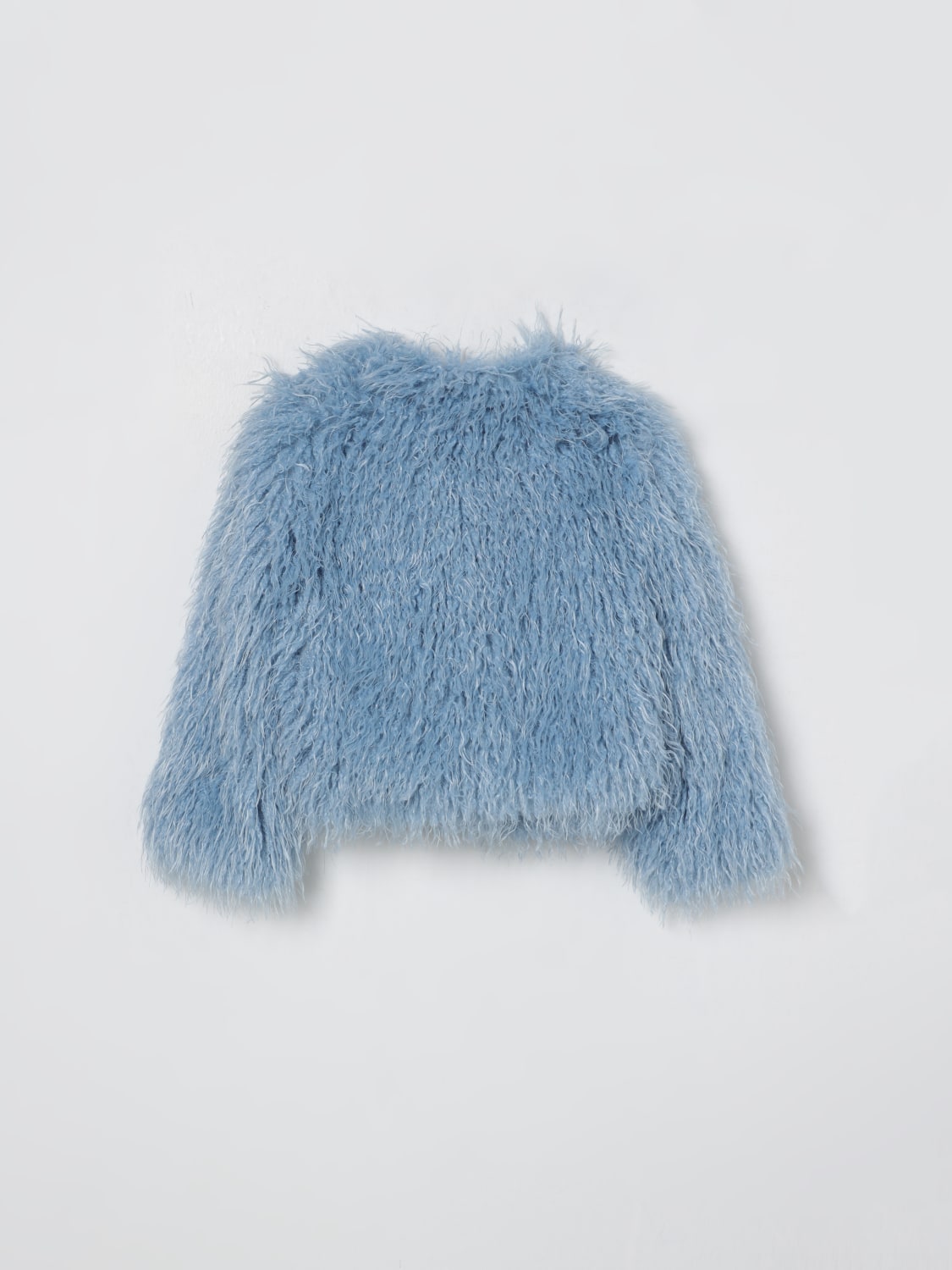 PATRIZIA PEPE CAPPOTTO: Pelliccia Patrizia Pepe pelliccia sintetica, Blue - Img 2