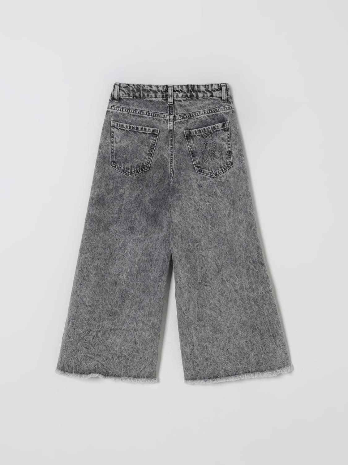 PATRIZIA PEPE JEANS: Jeans kinder Patrizia Pepe, Grau - Img 2