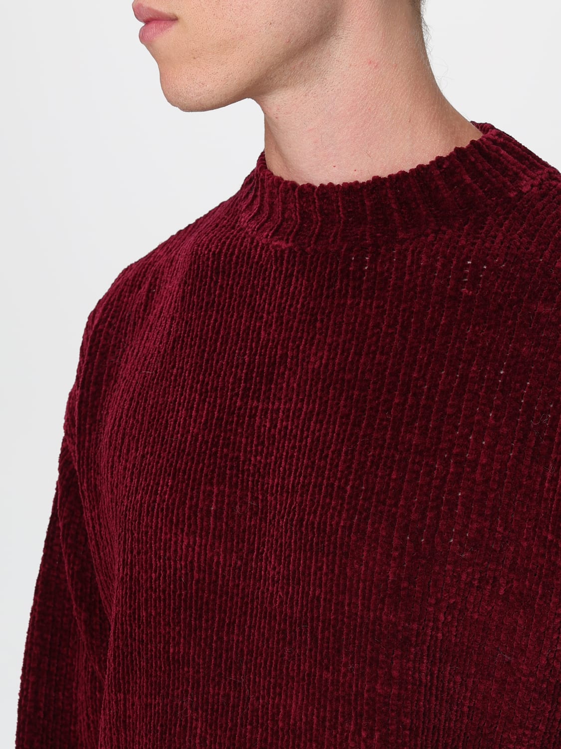 BONSAI SWEATER: Sweater men Bonsai, Burgundy - Img 3