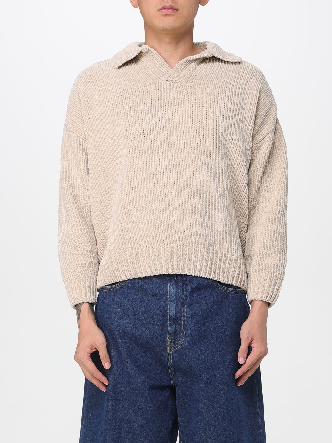 BONSAI POLO SHIRT: Sweater men Bonsai, Natural - Img 1