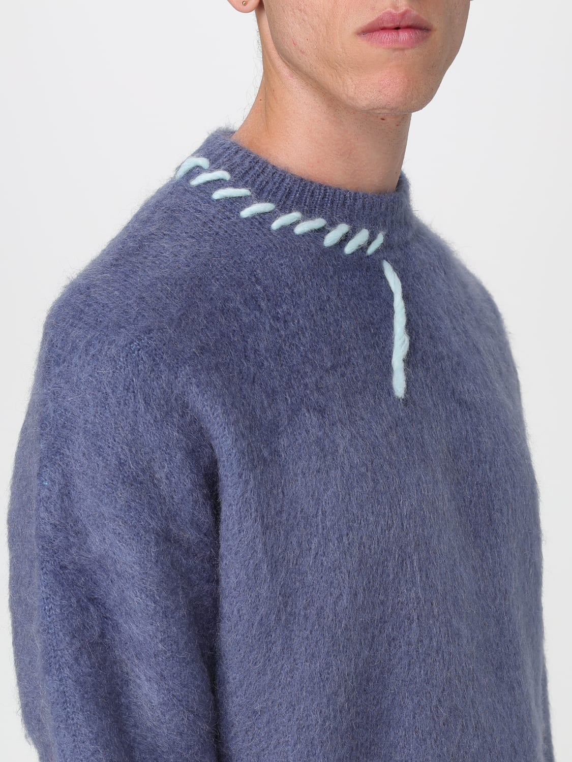 BONSAI SWEATER: Sweater men Bonsai, Blue - Img 3