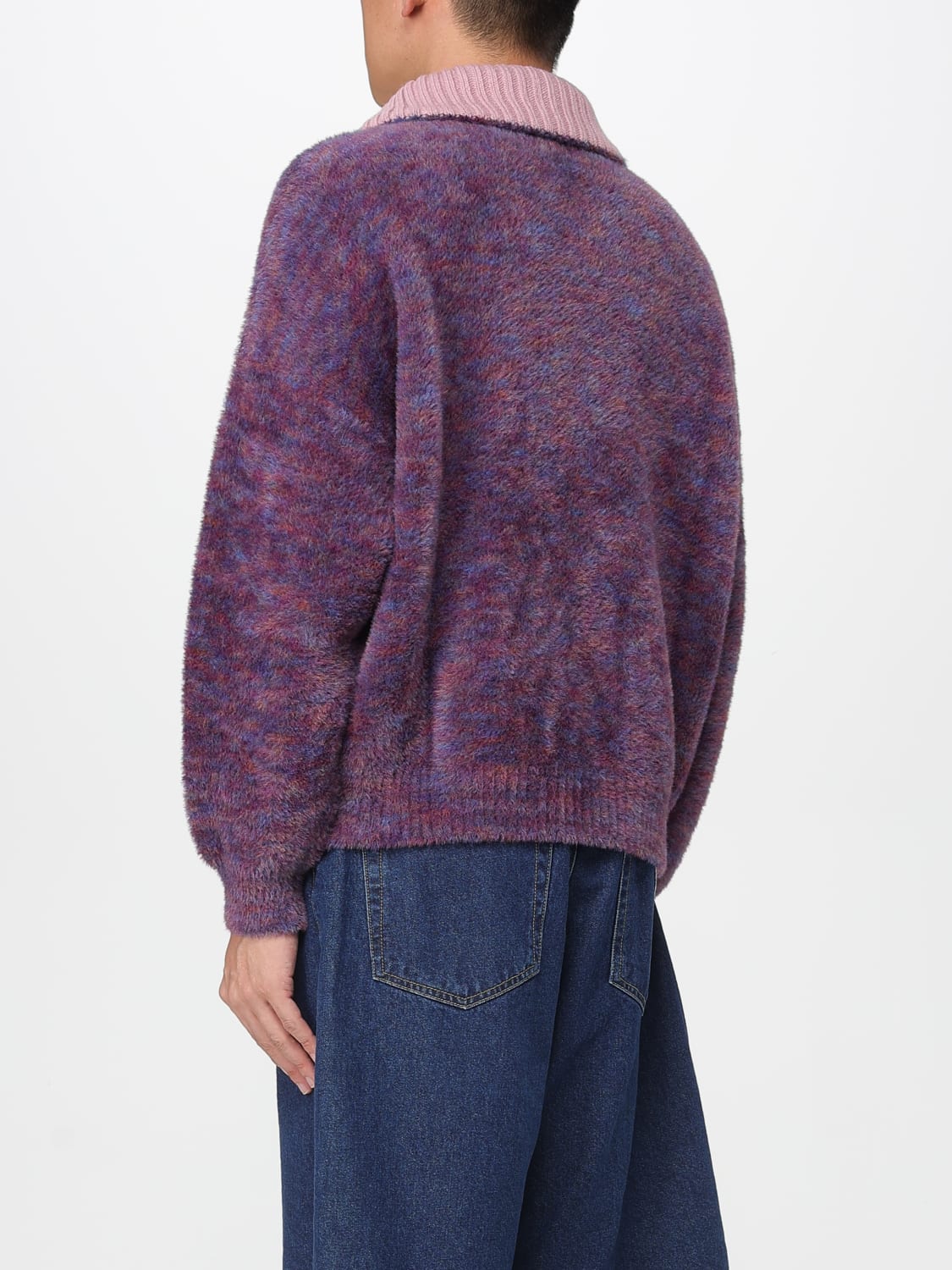 BONSAI POLO SHIRT: Sweater men Bonsai, Wine - Img 3