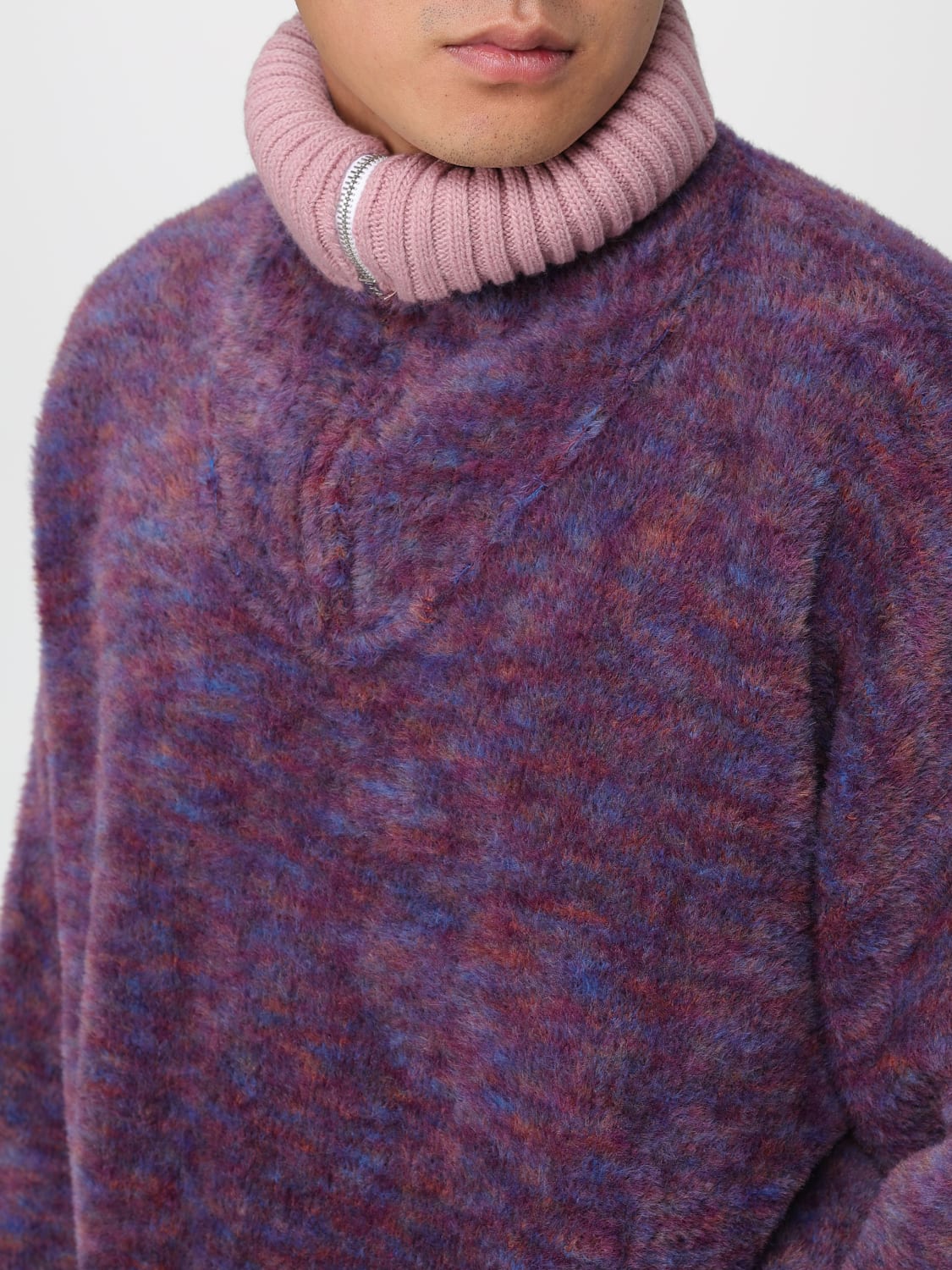 BONSAI POLO SHIRT: Sweater men Bonsai, Wine - Img 4