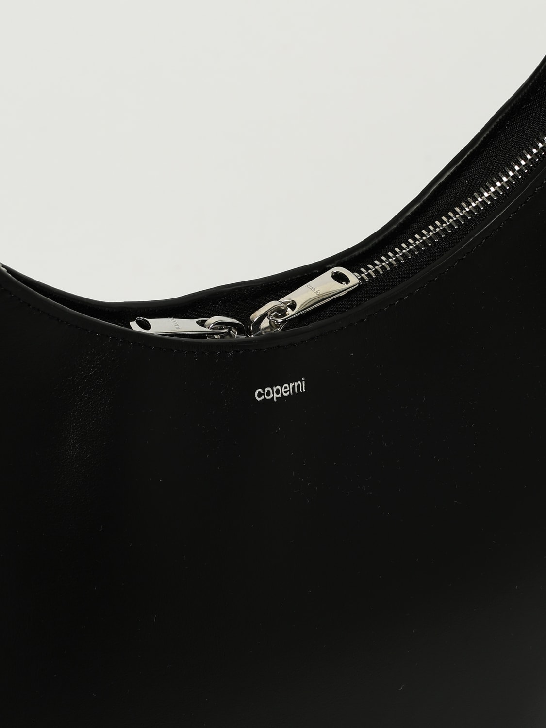 COPERNI BORSA A SPALLA: Borsa Swipe Coperni in pelle , Nero - Img 4