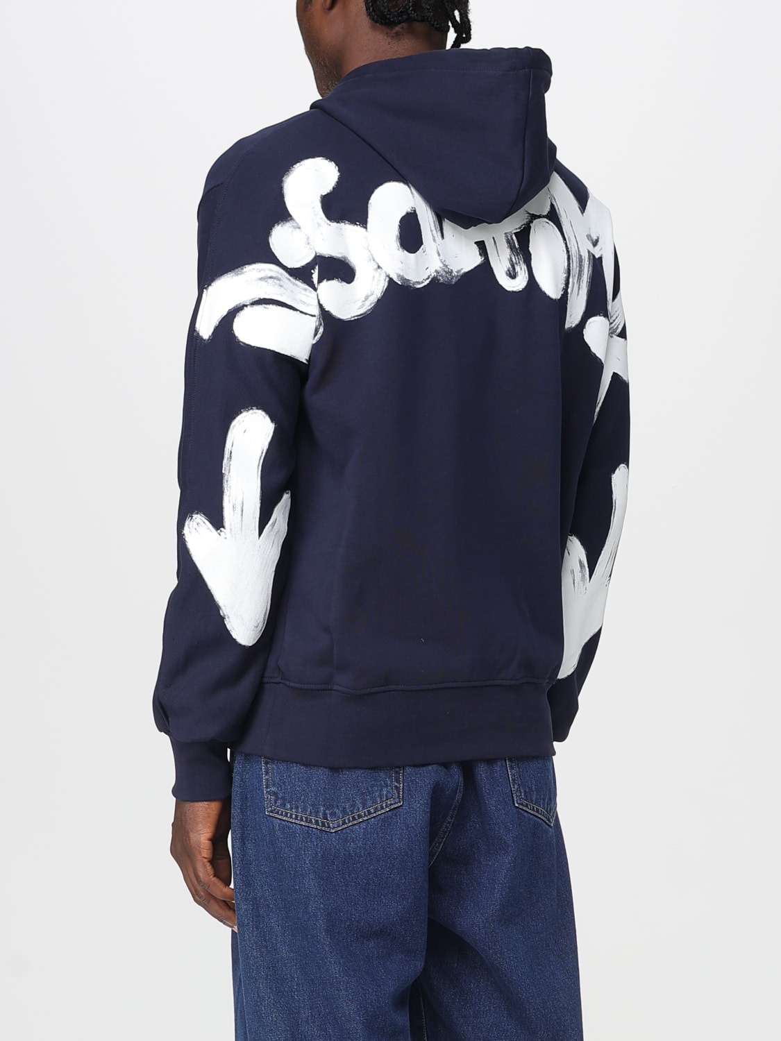 DISCLAIMER SWEATSHIRT: Sweatshirt men Disclaimer, Blue - Img 2