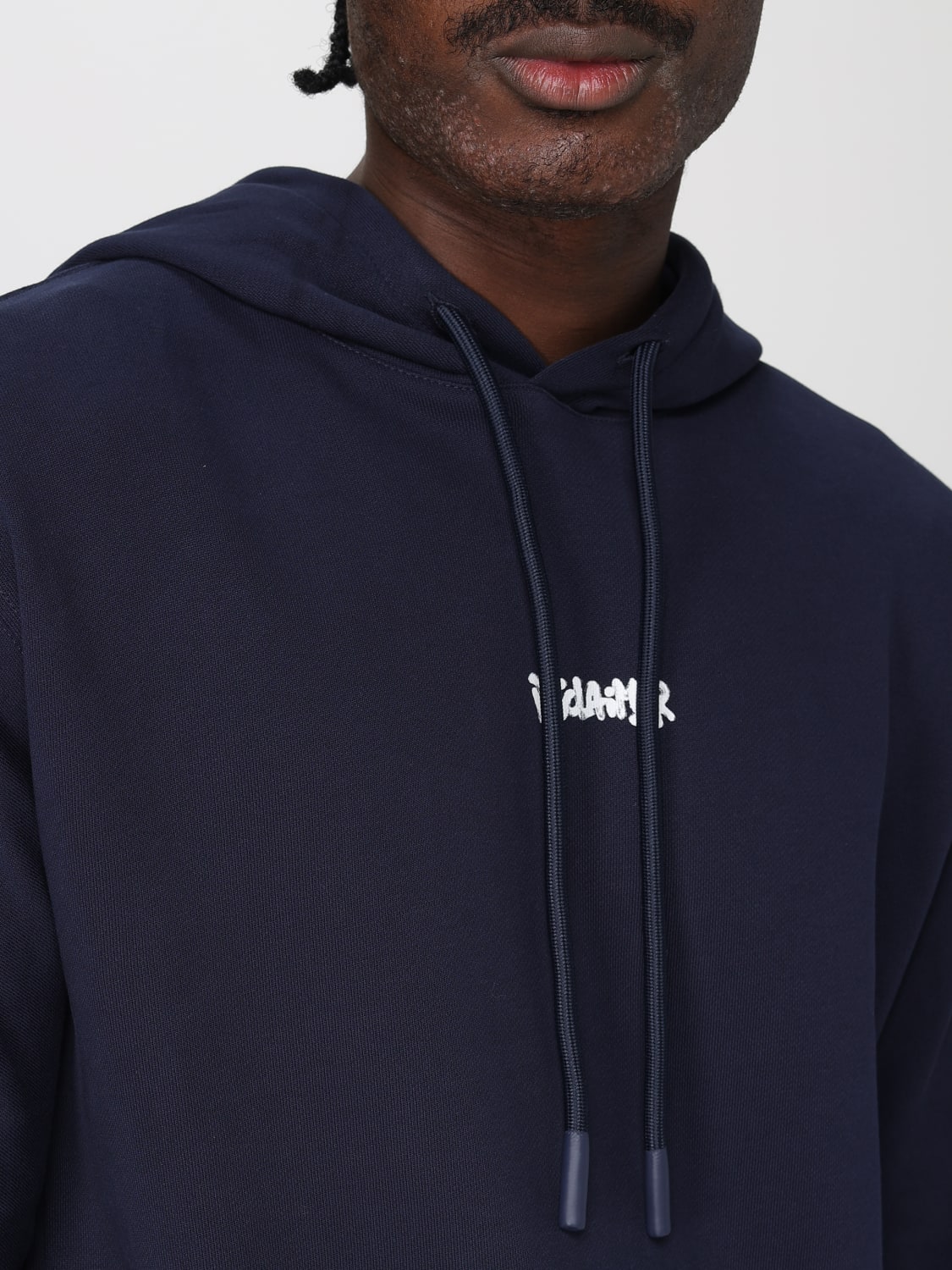 DISCLAIMER SWEATSHIRT: Sweatshirt men Disclaimer, Blue - Img 3