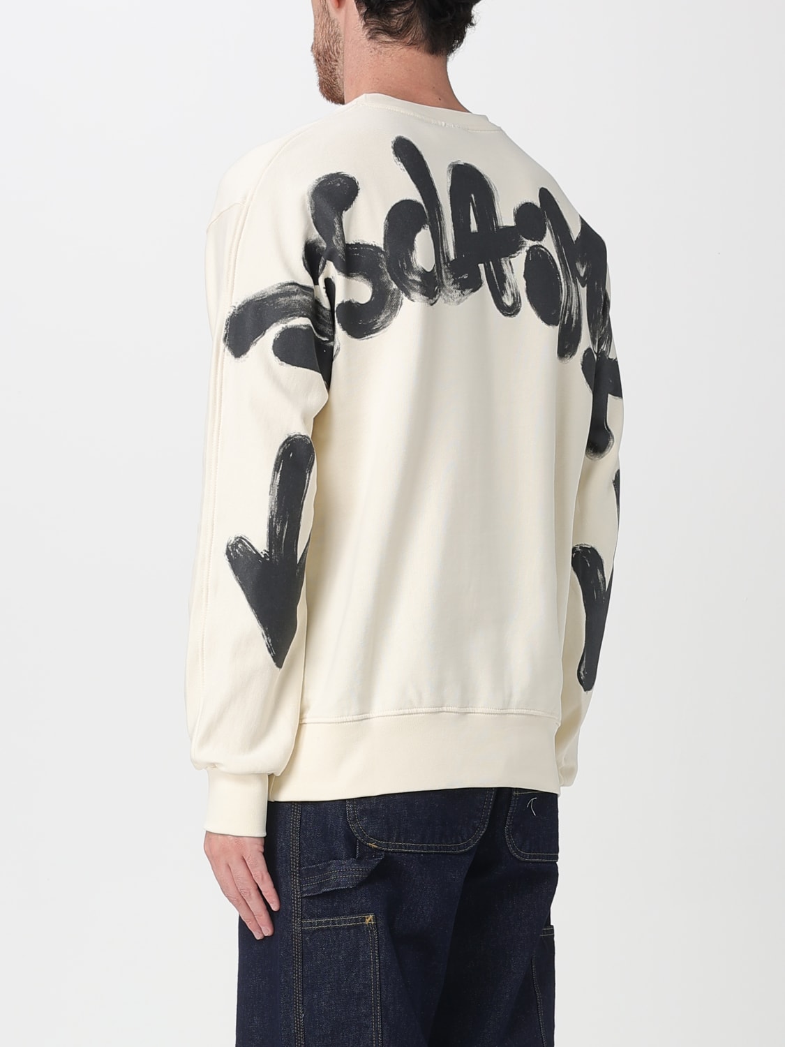 DISCLAIMER 스웨트셔츠: 스웨트셔츠 남성 Disclaimer, 밀크 - Img 2