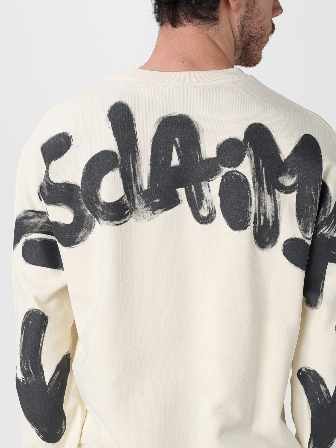 DISCLAIMER 스웨트셔츠: 스웨트셔츠 남성 Disclaimer, 밀크 - Img 3