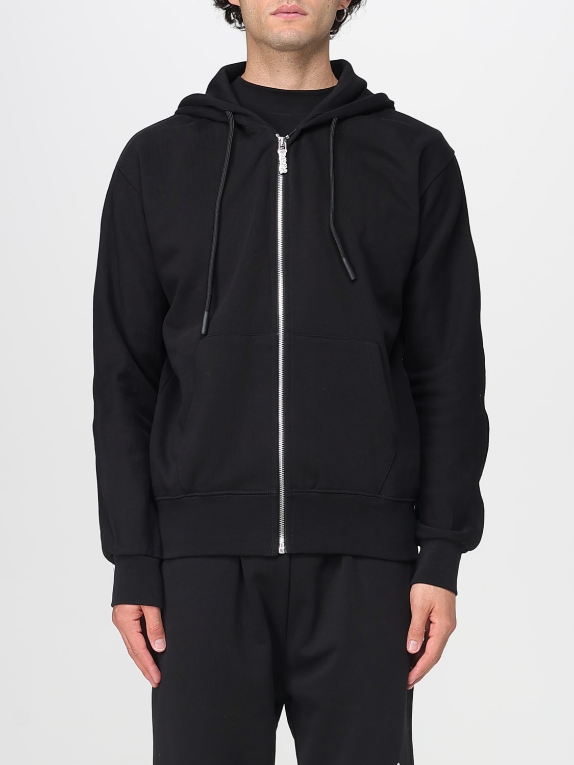 DISCLAIMER SUDADERA: Sudadera hombre Disclaimer, Negro - Img 1