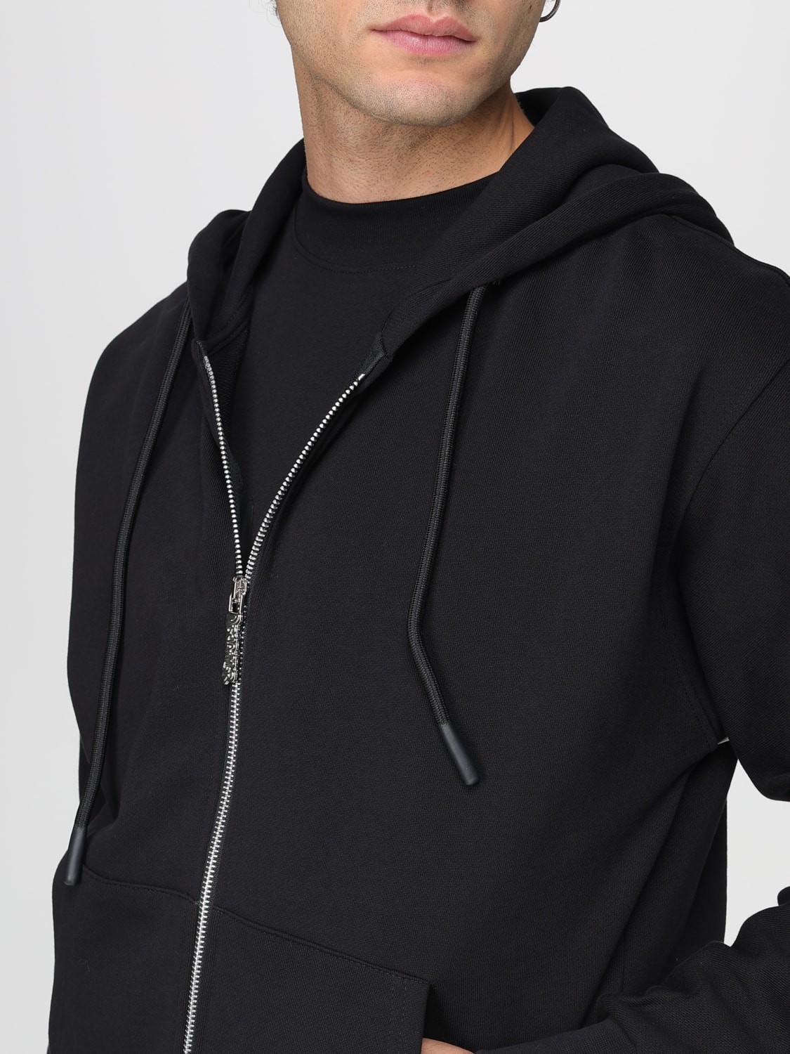 DISCLAIMER SUDADERA: Sudadera hombre Disclaimer, Negro - Img 4