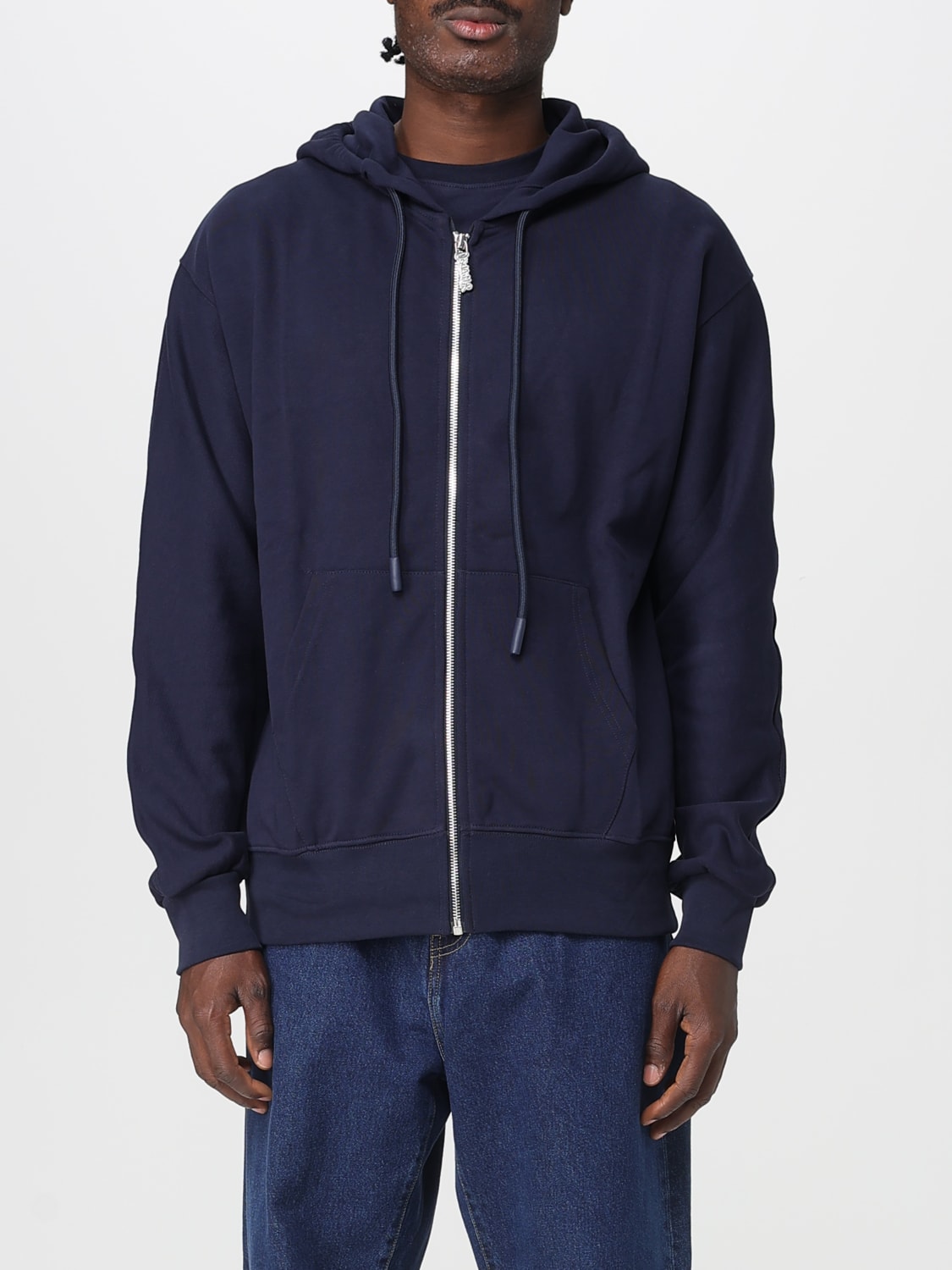 DISCLAIMER SWEATSHIRT: Sweatshirt men Disclaimer, Blue - Img 1