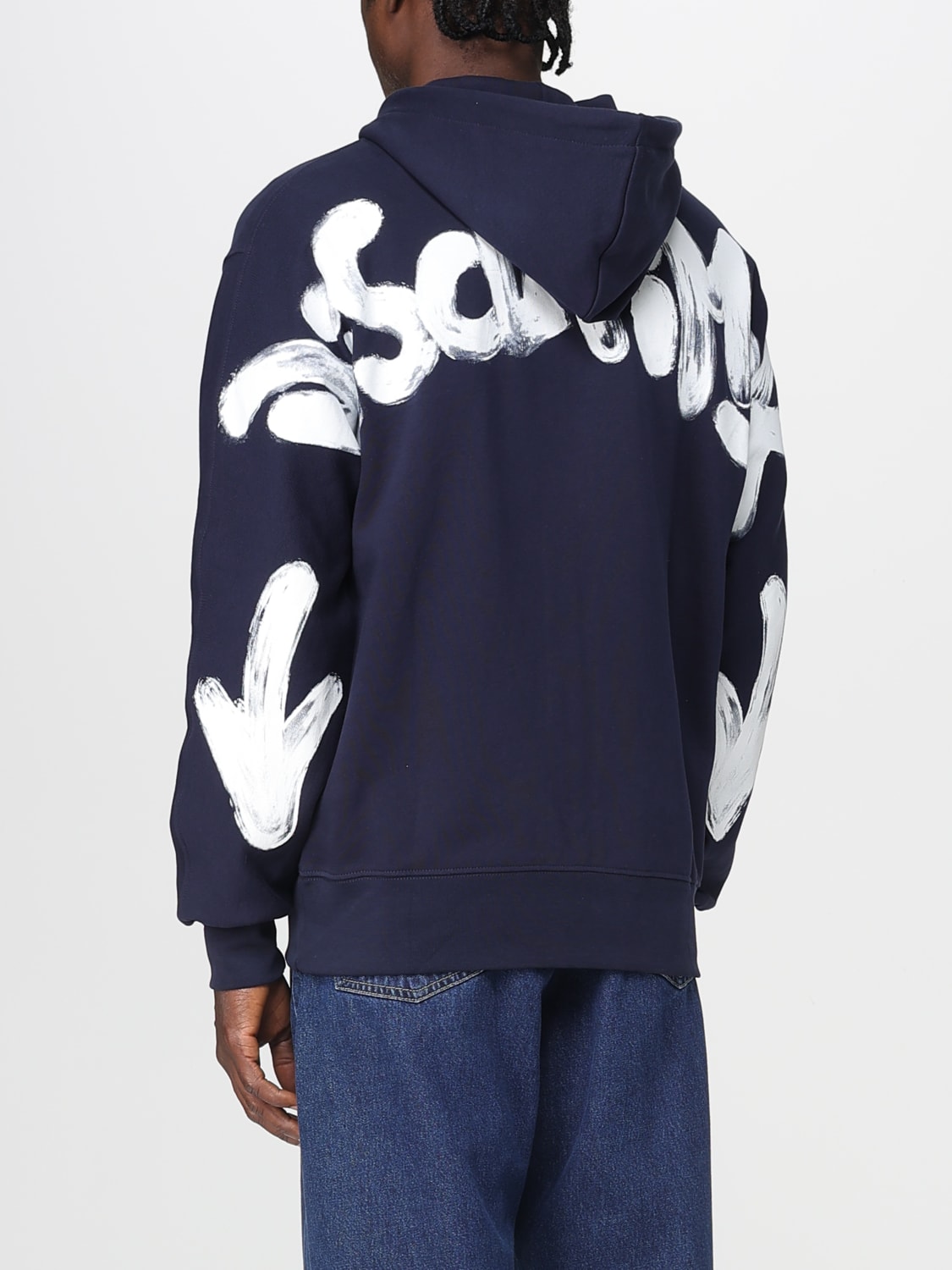 DISCLAIMER SWEATSHIRT: Sweatshirt men Disclaimer, Blue - Img 2