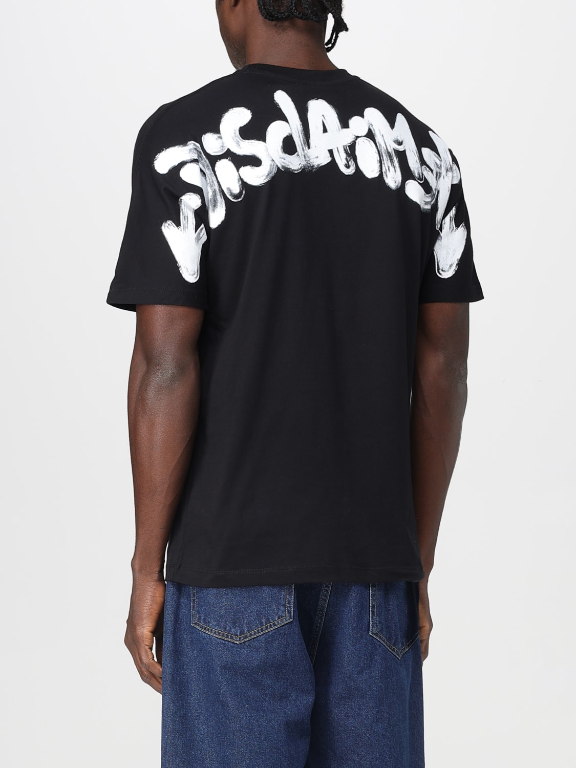 DISCLAIMER T-SHIRT: T-shirt men Disclaimer, Black - Img 2