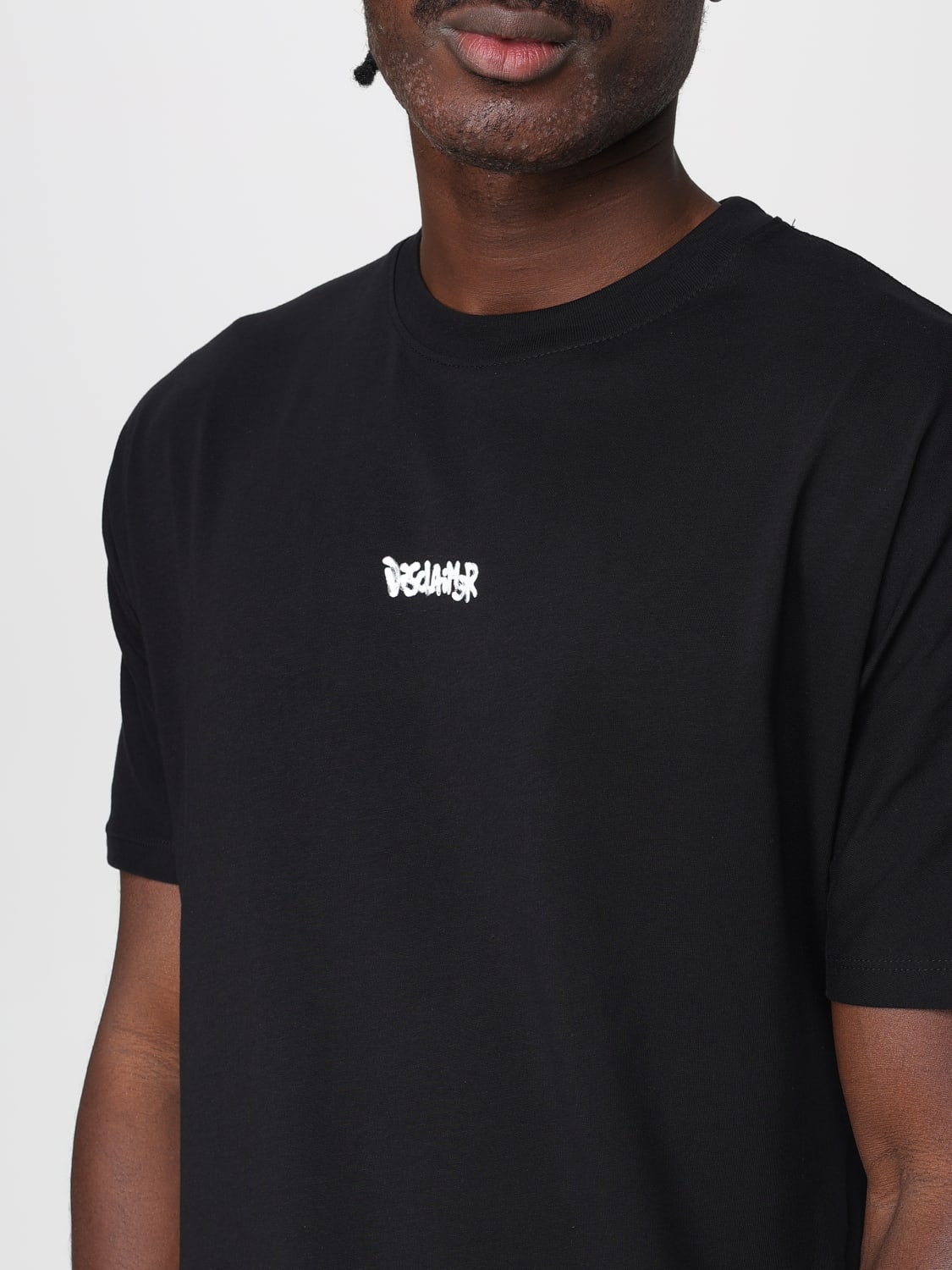 DISCLAIMER T-SHIRT: T-shirt men Disclaimer, Black - Img 3