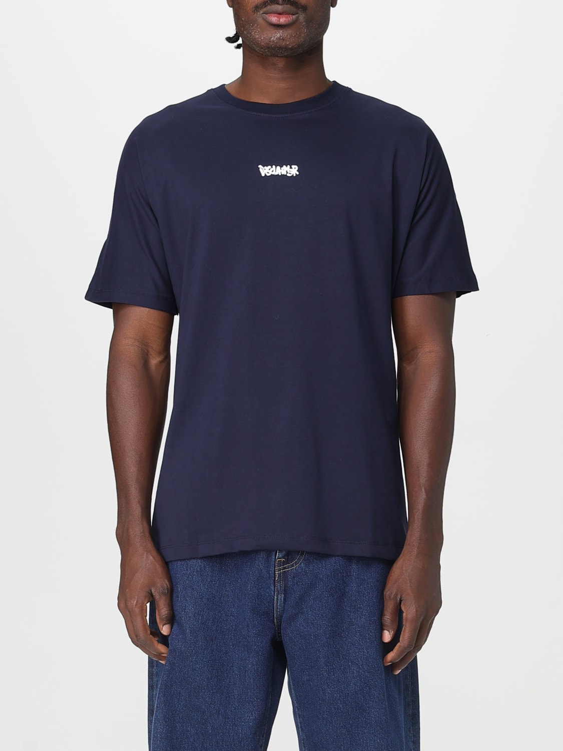 DISCLAIMER T-SHIRT: T-shirt men Disclaimer, Navy - Img 1