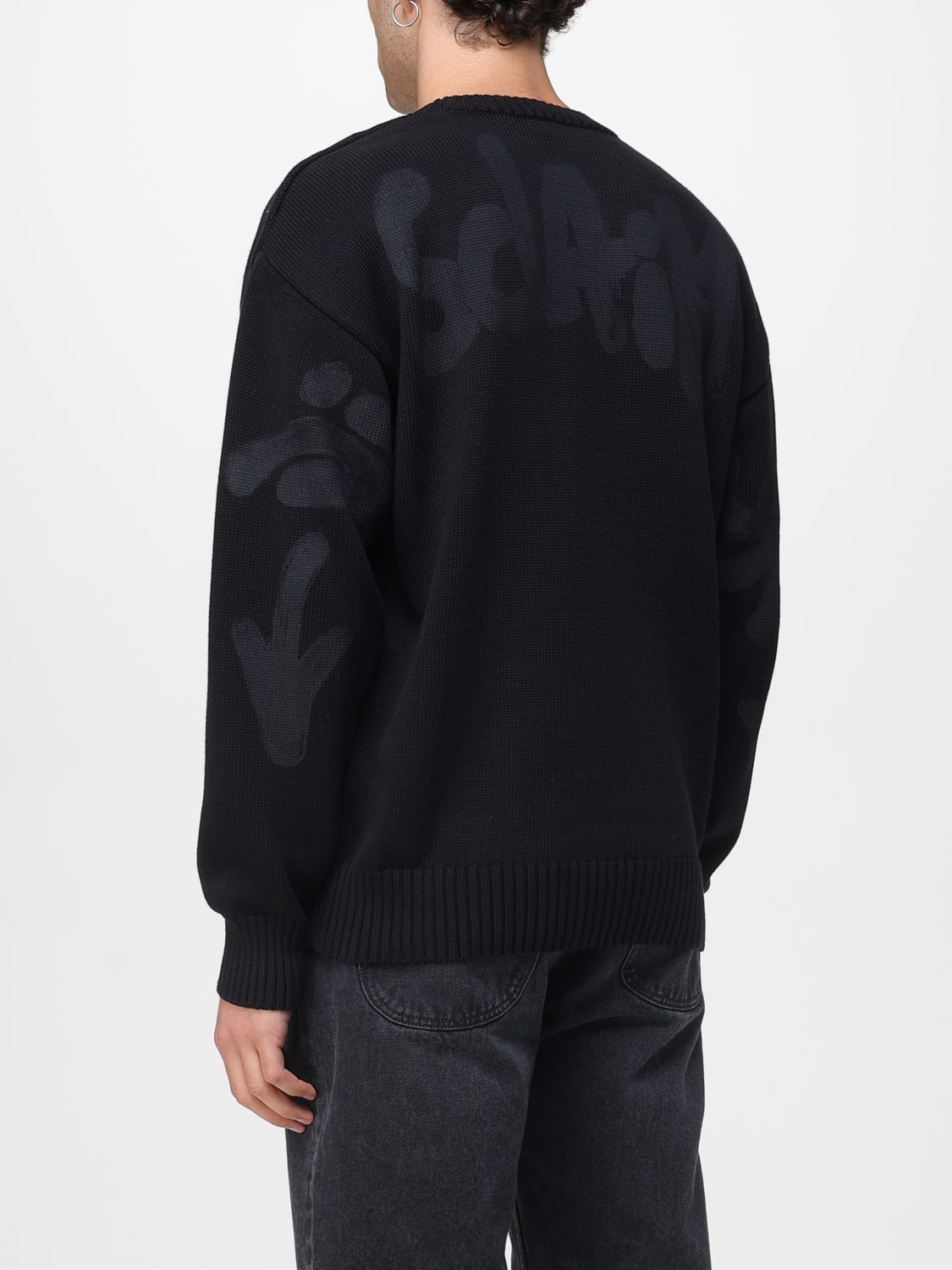 DISCLAIMER PULLOVER: Pullover herren Disclaimer, Schwarz 1 - Img 2