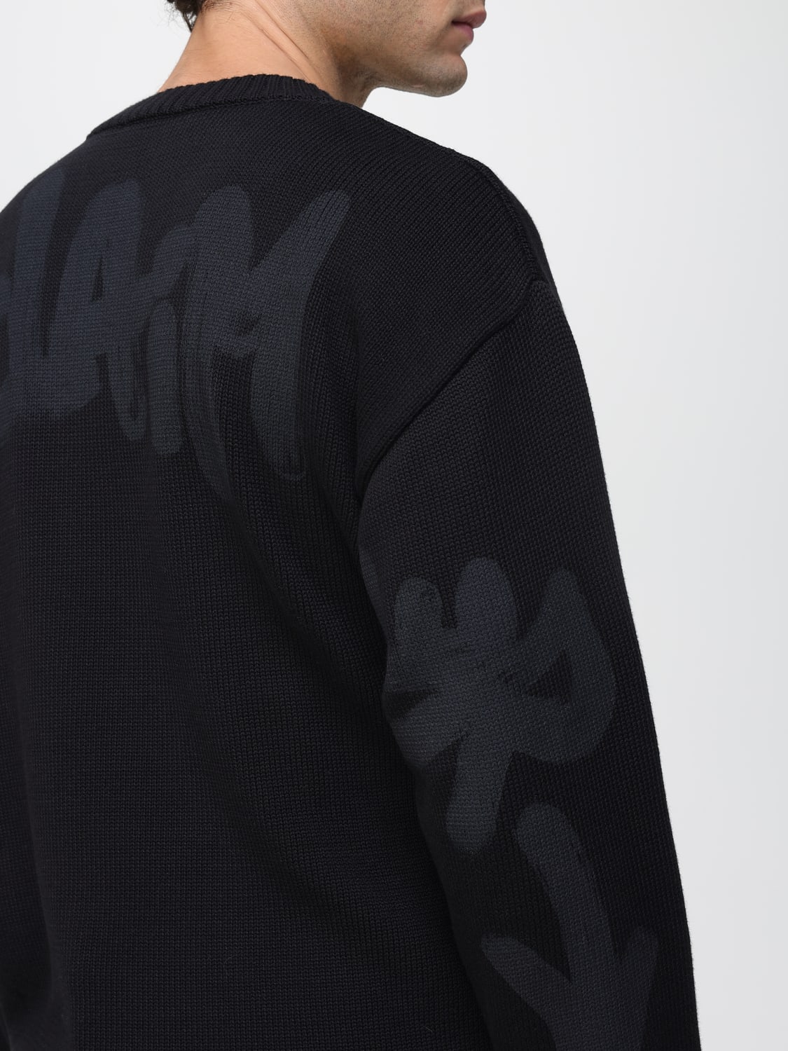 DISCLAIMER PULLOVER: Pullover herren Disclaimer, Schwarz 1 - Img 3