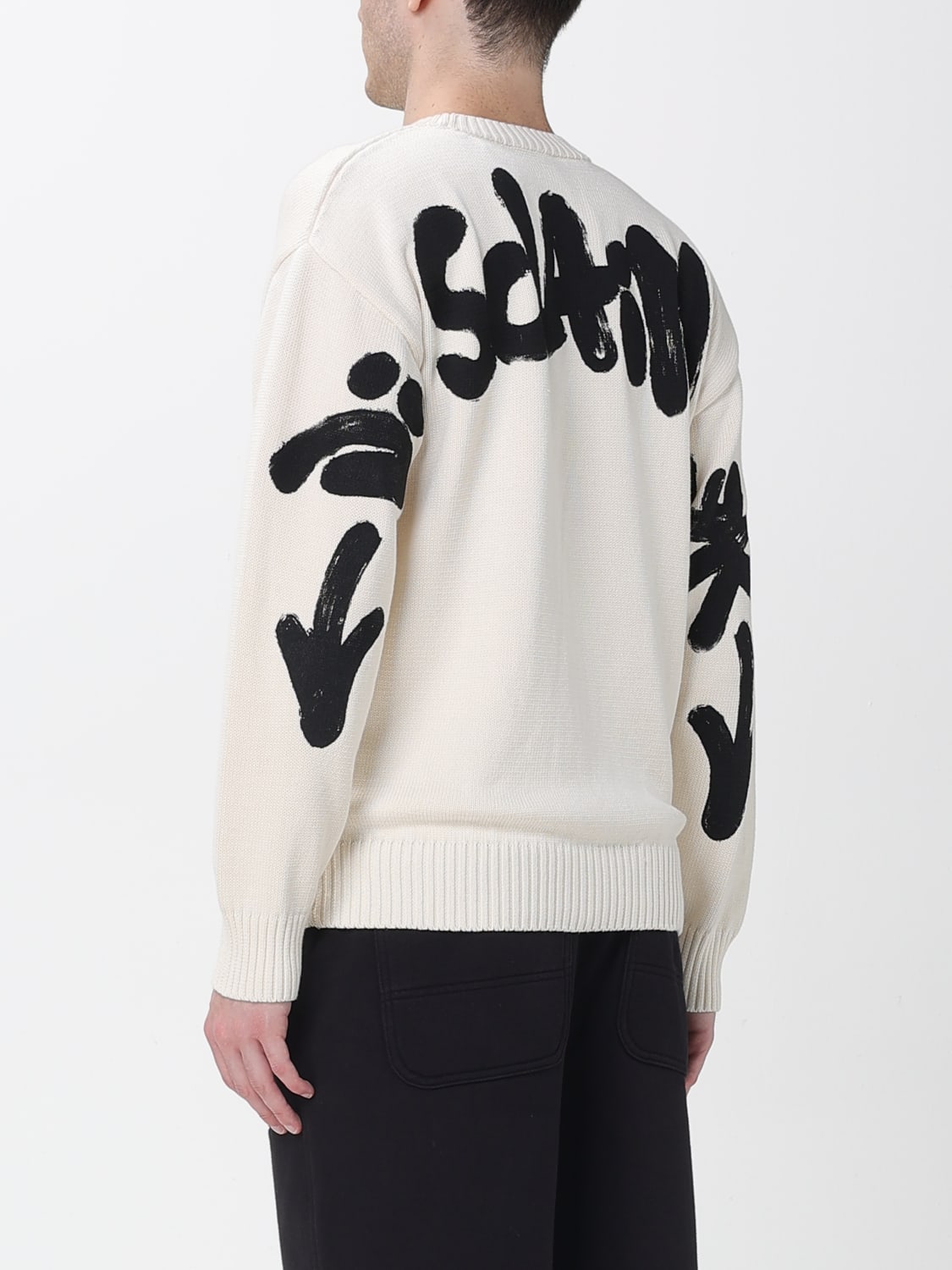 DISCLAIMER PULLOVER: Pullover herren Disclaimer, Milch - Img 2