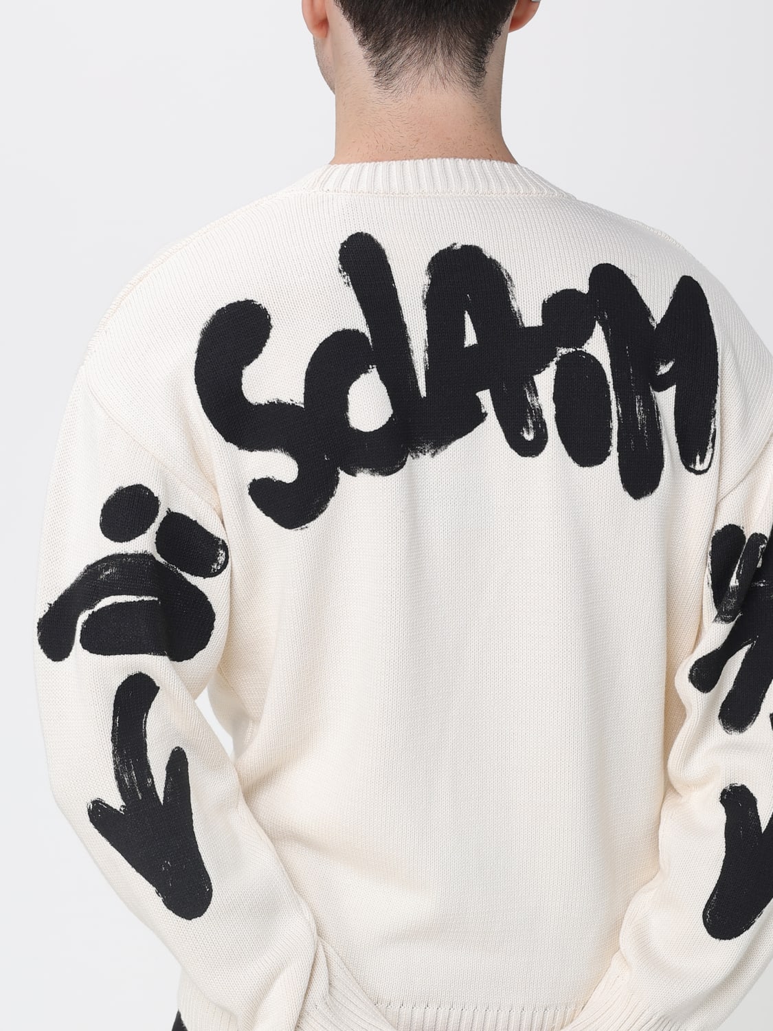 DISCLAIMER PULLOVER: Pullover herren Disclaimer, Milch - Img 3