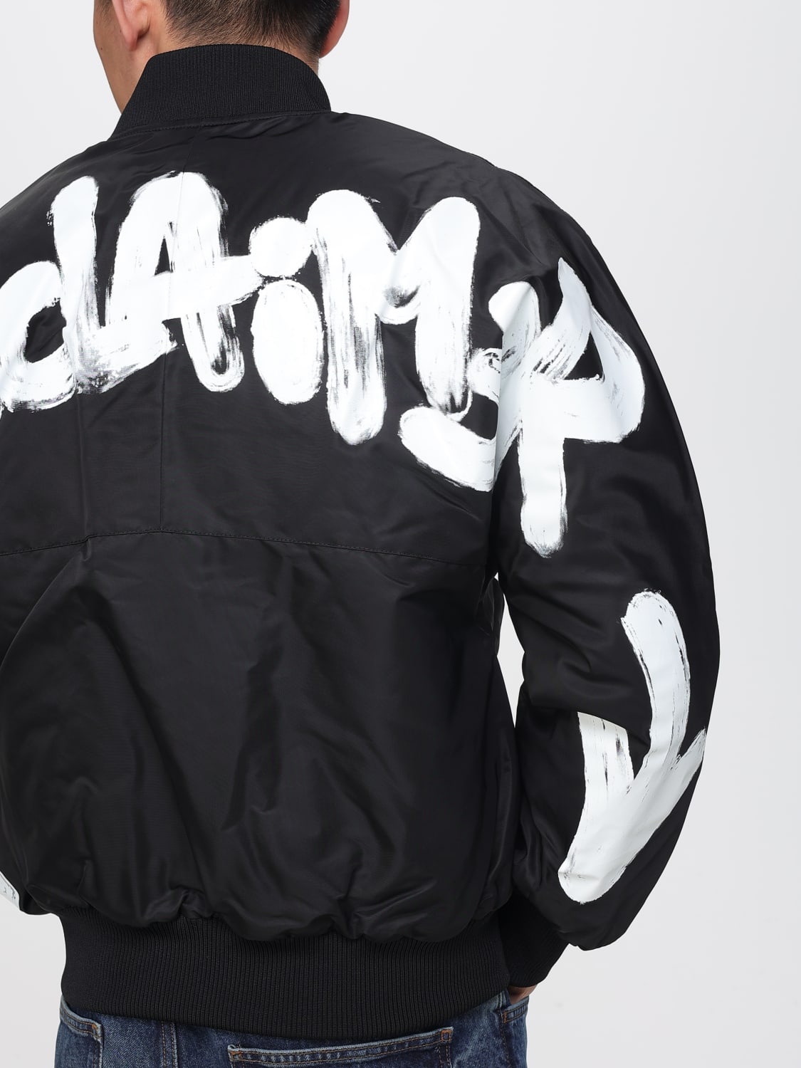 DISCLAIMER JACKET: Jacket men Disclaimer, Black - Img 4