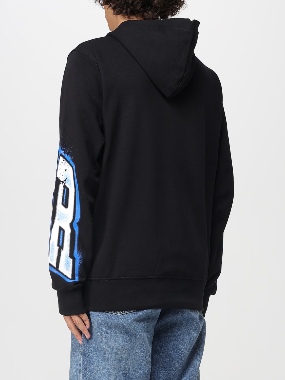 DISCLAIMER SWEATSHIRT: Sweatshirt men Disclaimer, Black - Img 2