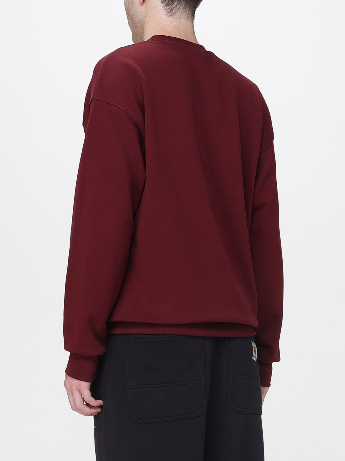 DISCLAIMER SWEATSHIRT: Sweatshirt men Disclaimer, Burgundy - Img 2