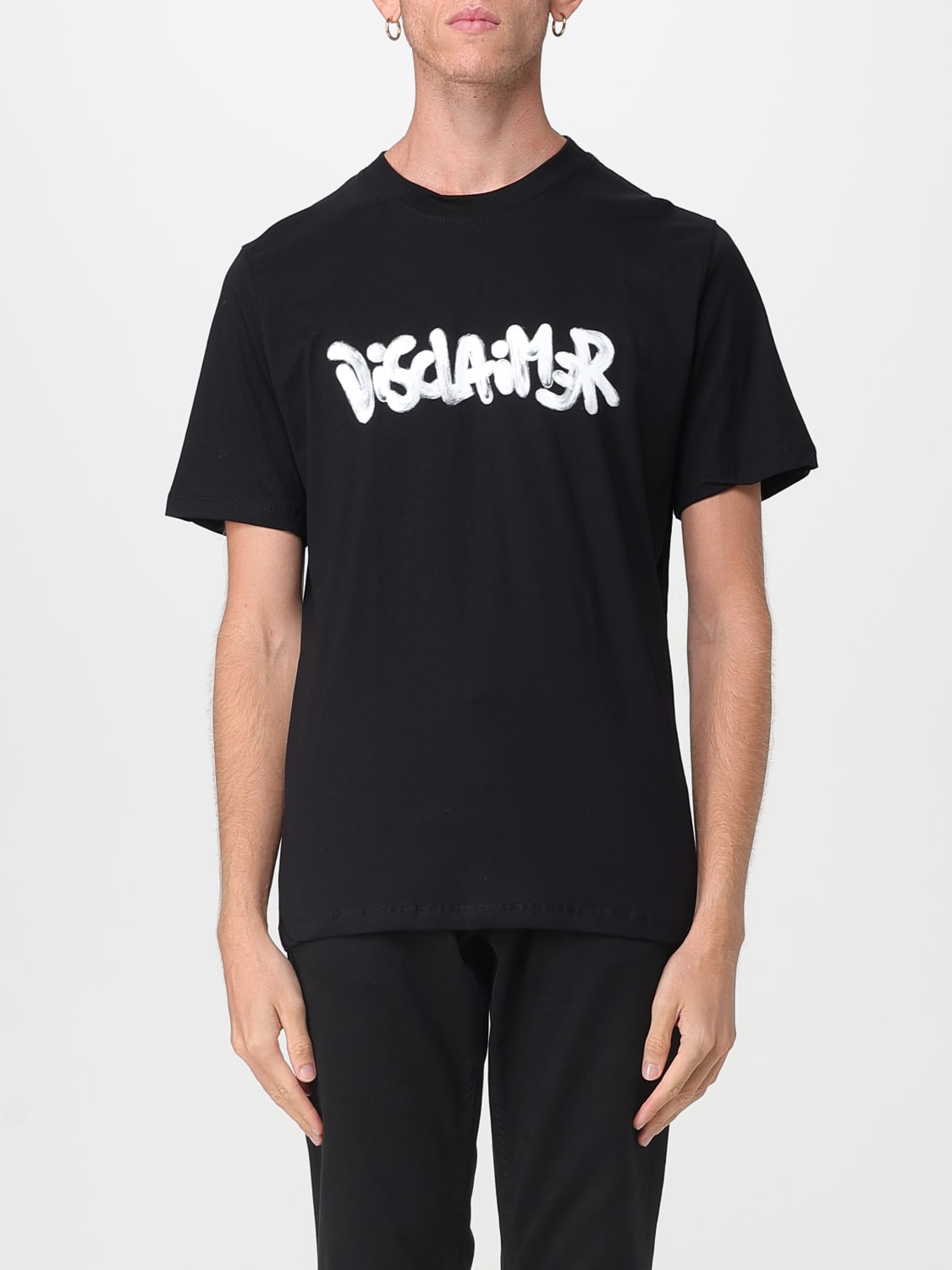 DISCLAIMER T-SHIRT: T-shirt men Disclaimer, Black 1 - Img 1