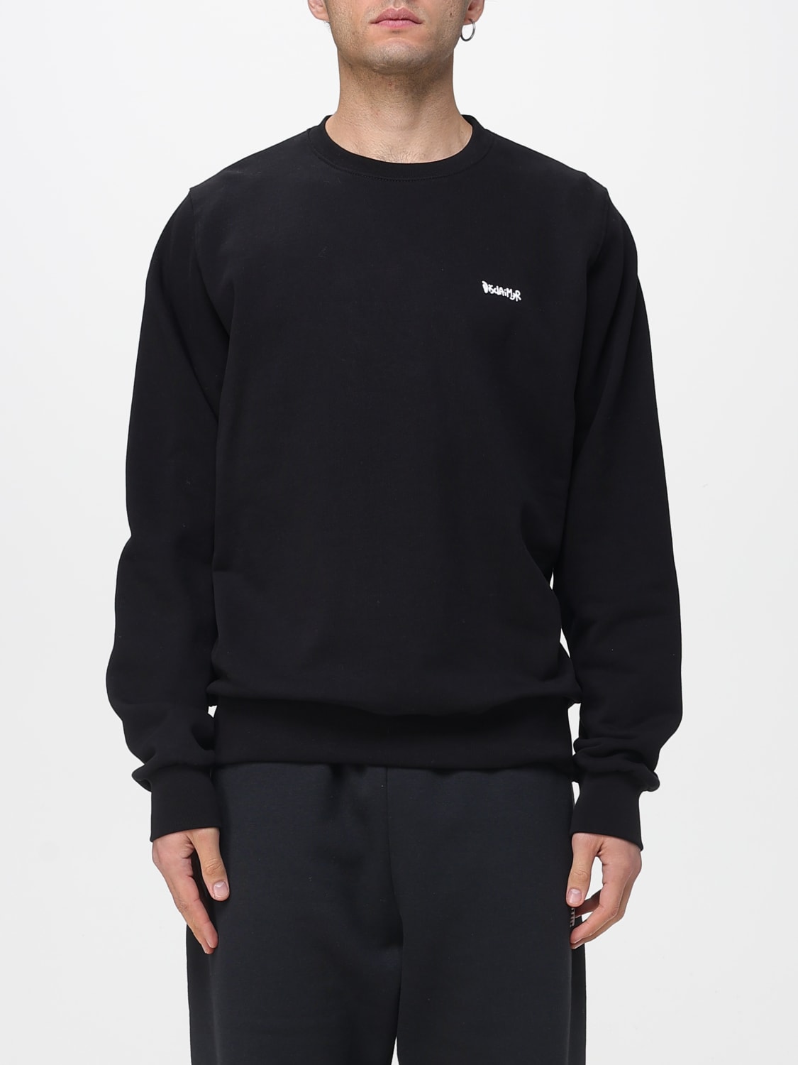 DISCLAIMER SWEATSHIRT: Sweatshirt men Disclaimer, Black - Img 1
