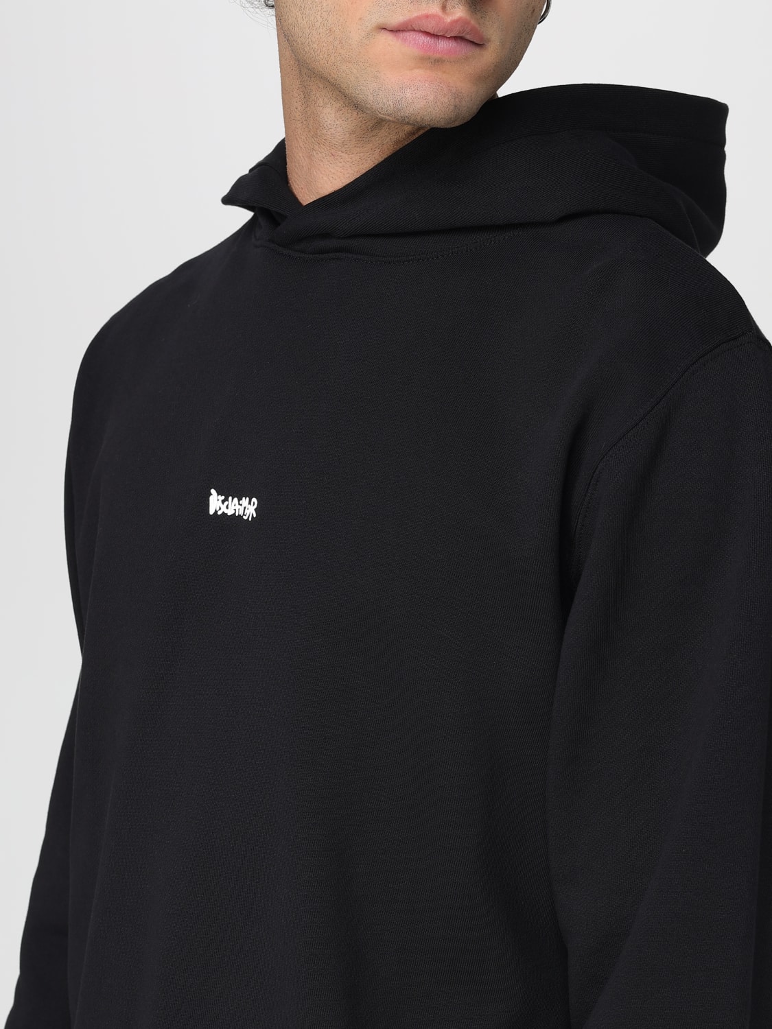 DISCLAIMER SWEATSHIRT: Sweatshirt men Disclaimer, Black - Img 3